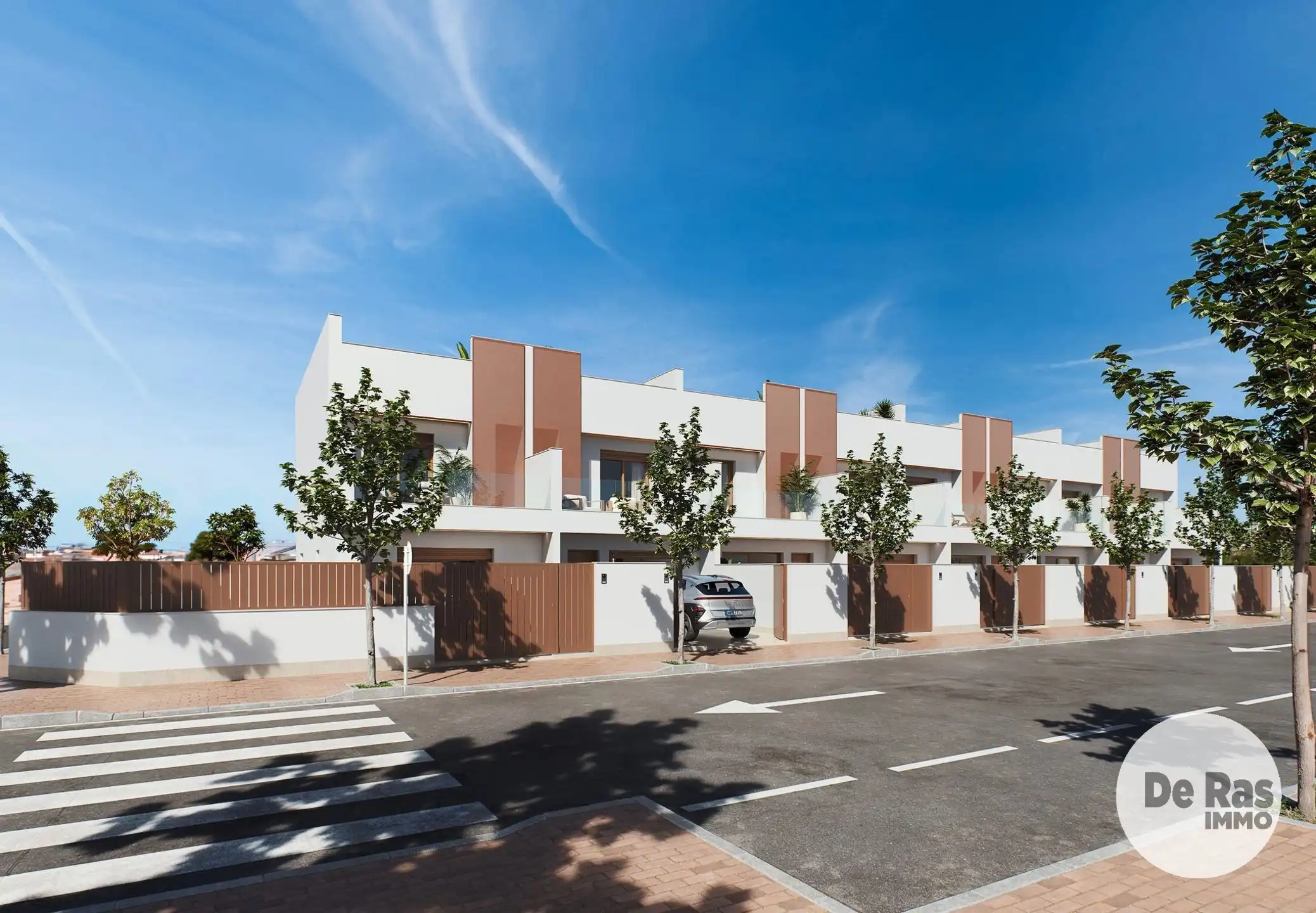 SPANJE - Townhouses met 2 of 3 slpk en privé zwembad foto {{pictureIndex}}