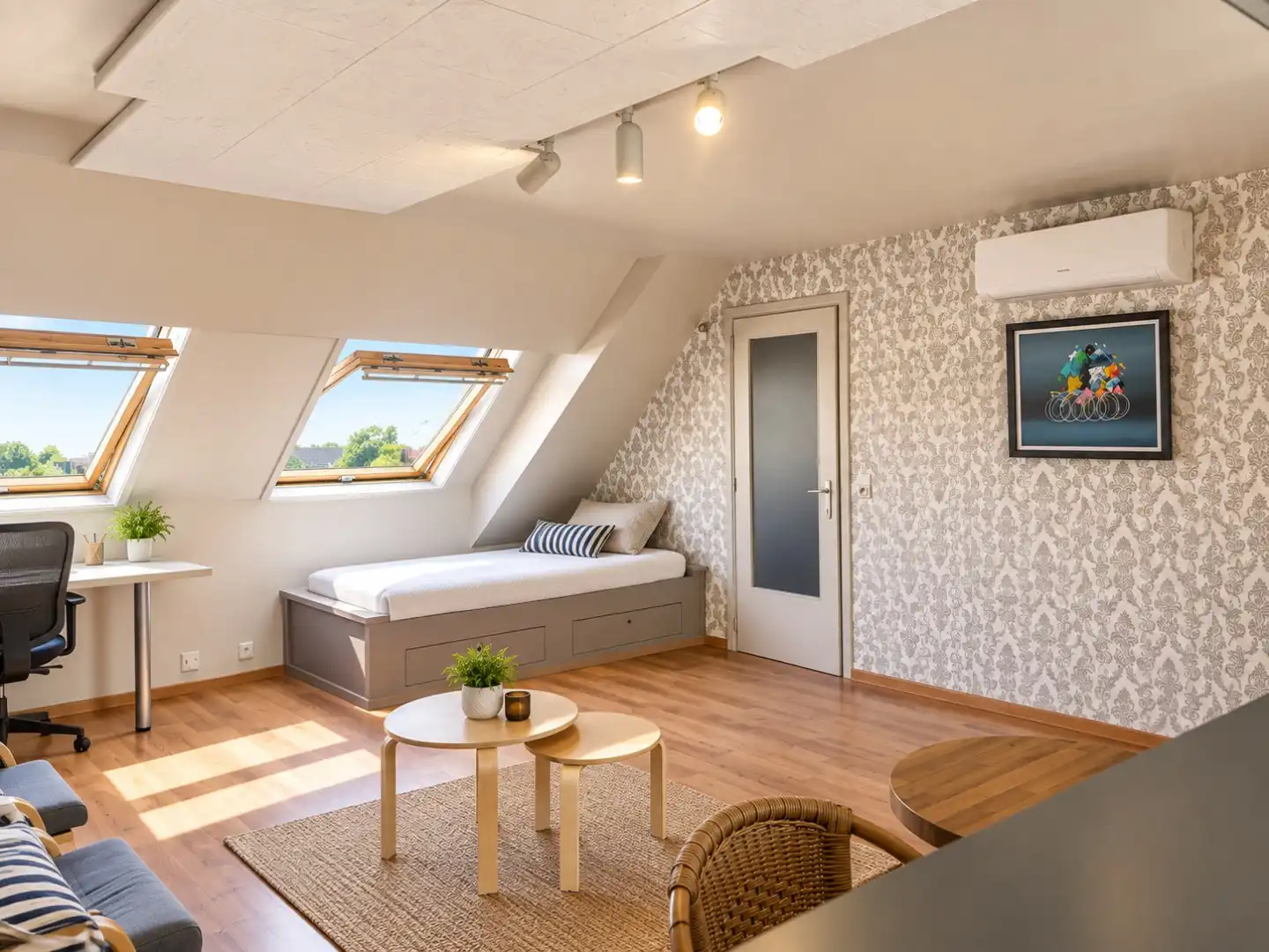 Bemeubelde studio in Lokeren - verhuring korte periode 6 maanden foto 3
