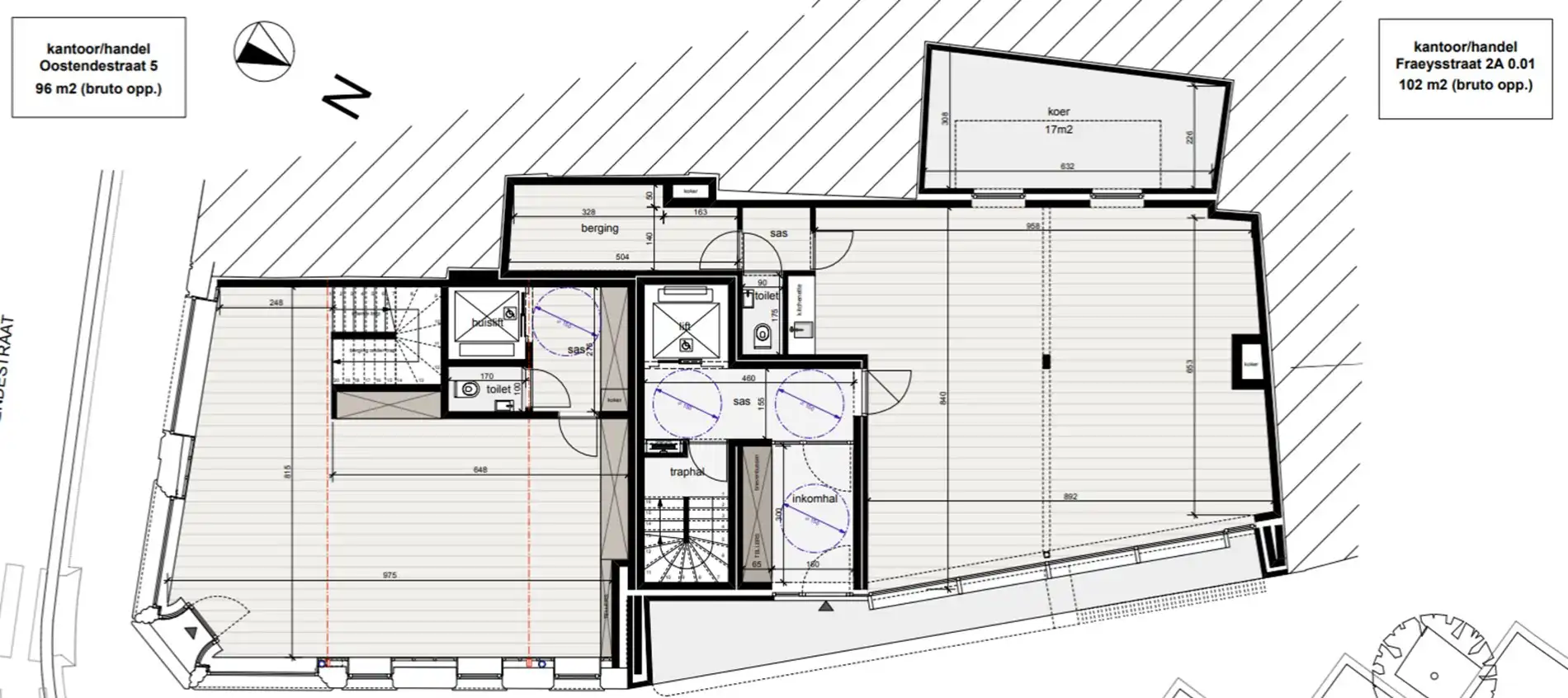Handelsruimte/kantoor in hartje Torhout foto 5