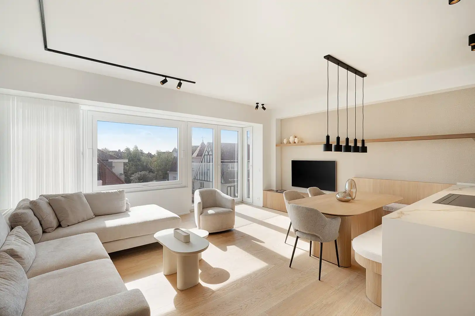 Luxueus appartement met panoramisch zicht in hartje ’t Zoute. foto 11