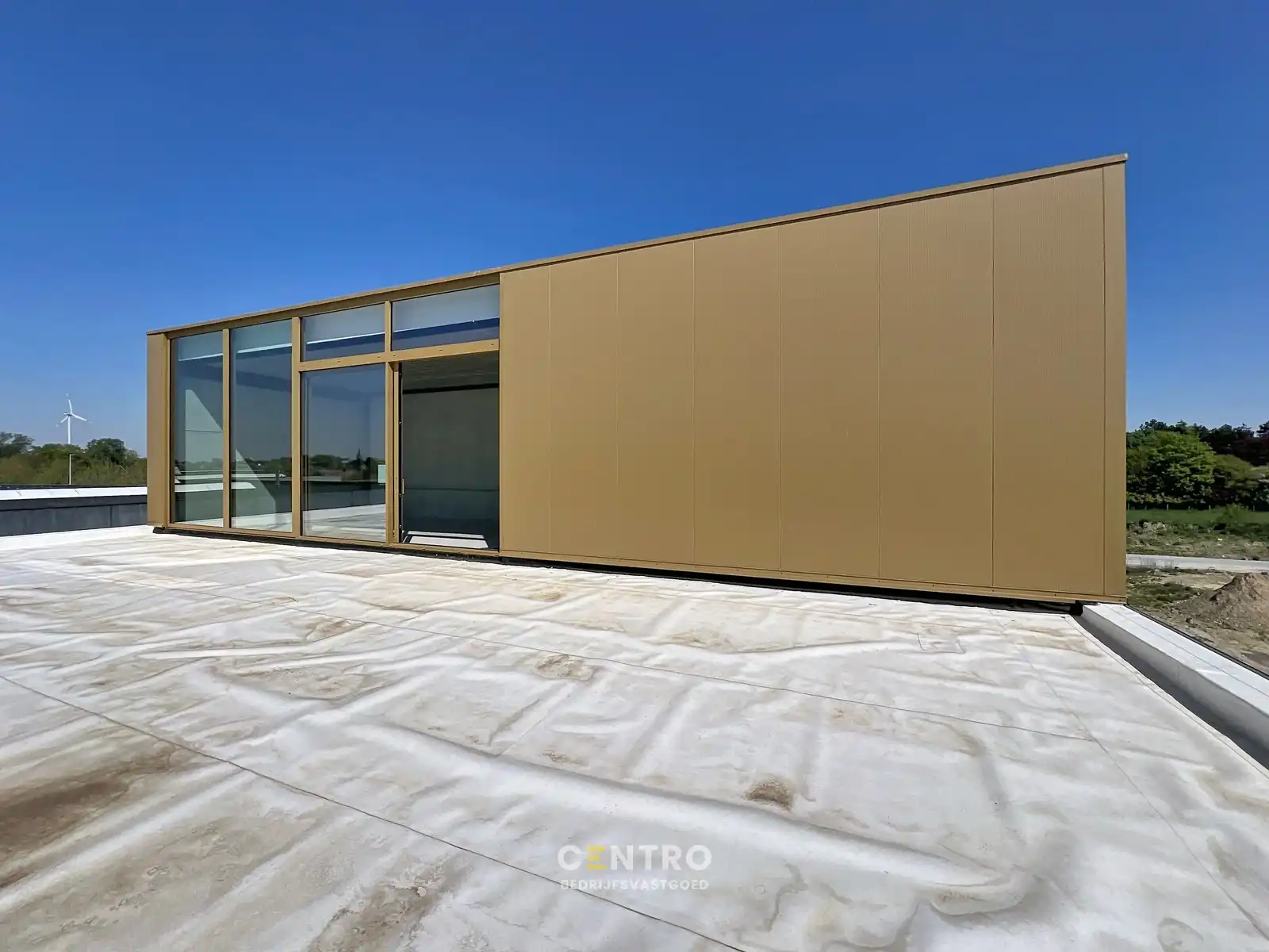 Nieuwbouw casco KMO-unit met kantoorruimte bovenop de loods en mogelijkheid tot prachtig dakterras ! foto 31