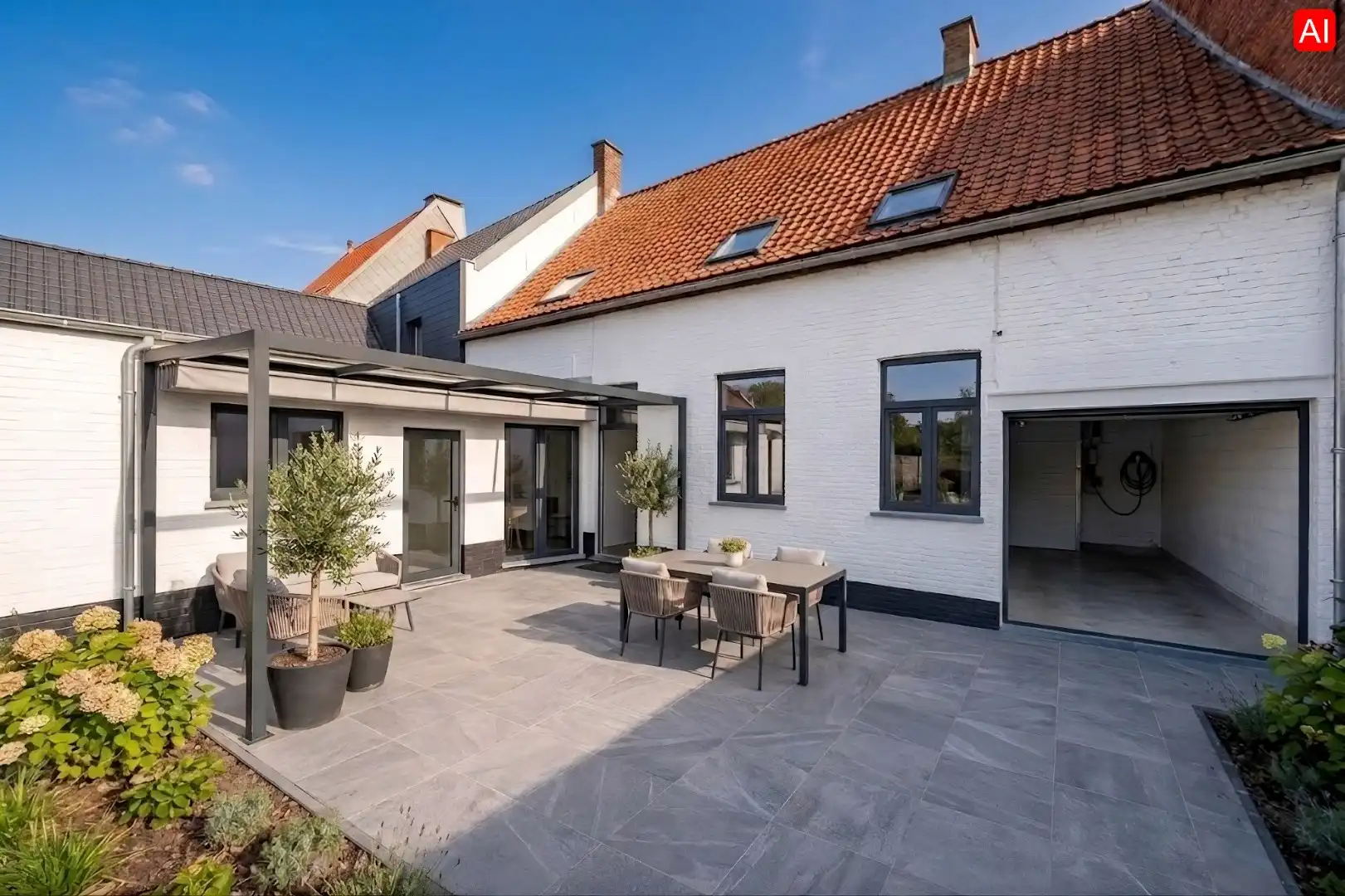 ZEER RUIME (TE RENOVEREN) WONING MET BIJGEBOUWEN | 5 SLPKS foto 13