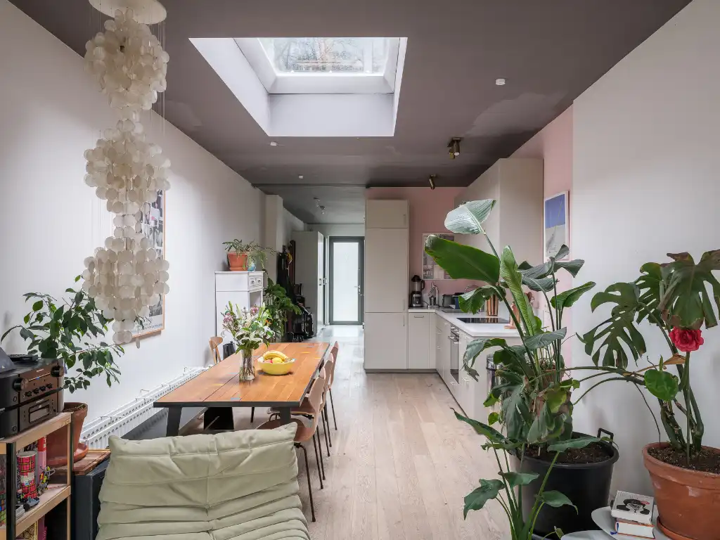 Stijlvolle woning met 3 slaapkamers en parkzicht in de Muide foto 6