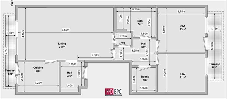 Appartement spacieux et moderne avec terrasse et option d'achat d'un parking souterrain

Cet appartement prêt à emmenager attire immédiatement un public jeune grâce à son équilibre parfait entre esthétique et confort. Des matériaux faciles à entreten foto 25