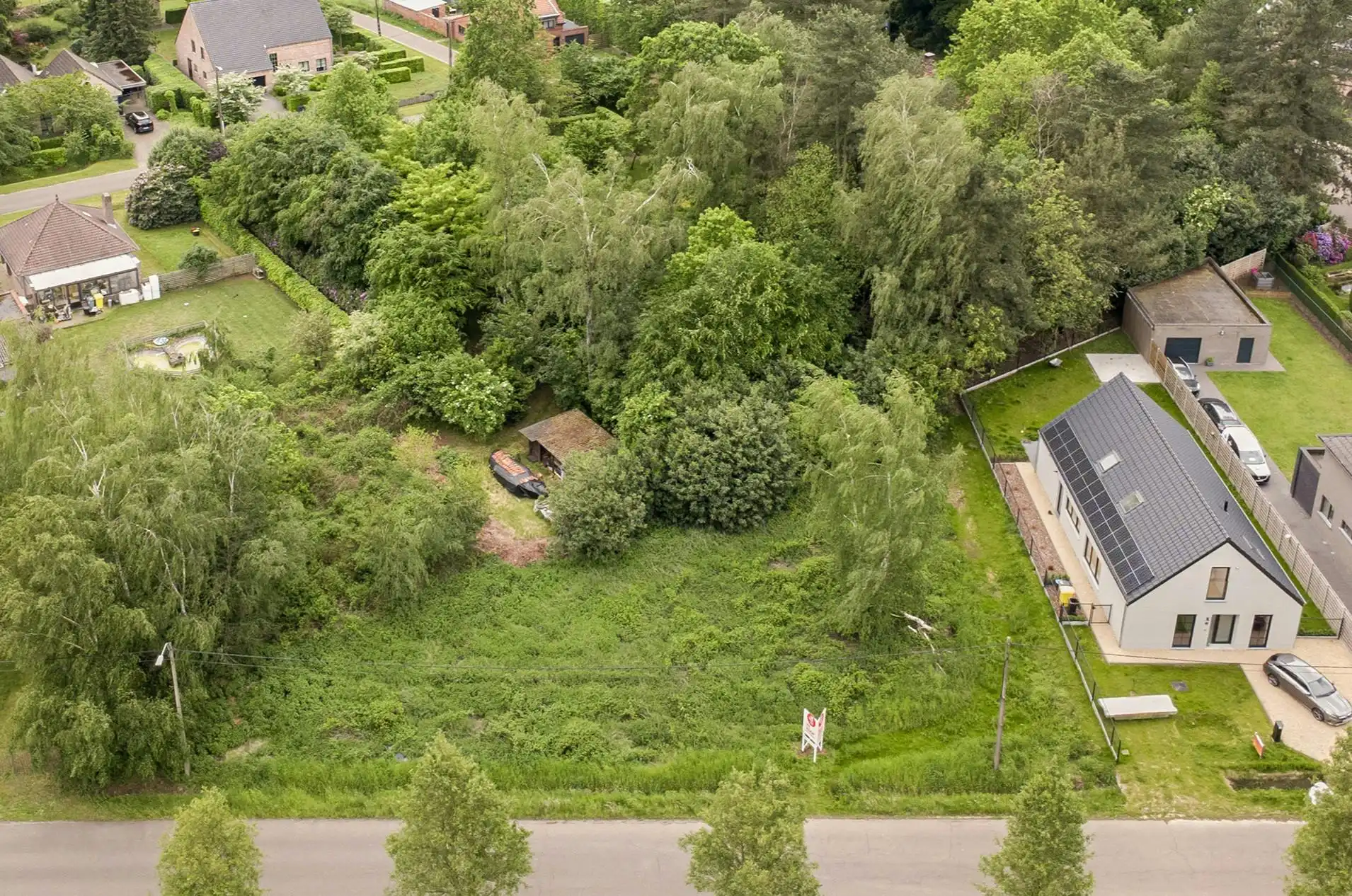 breed bouwperceel van 849 m² te koop in Lichtaart foto 8