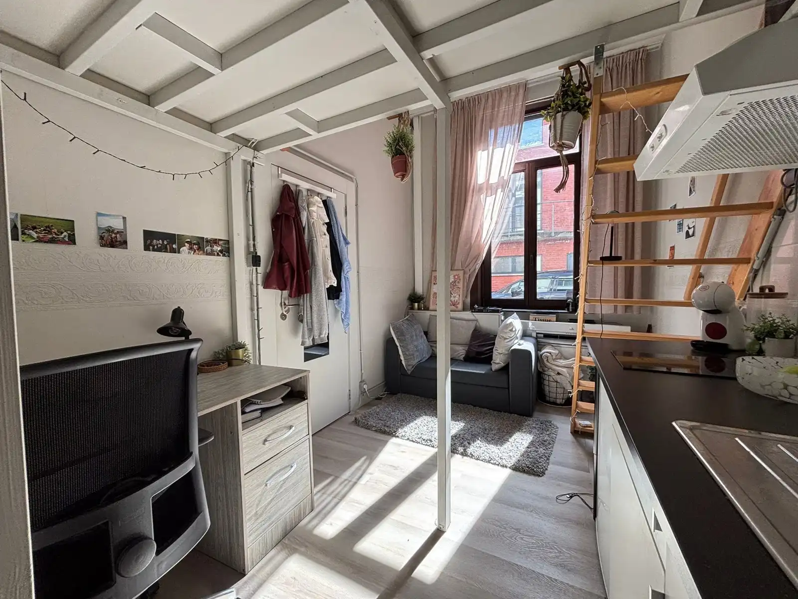 Kamer met kitchenette en hoogslaper!  foto 3