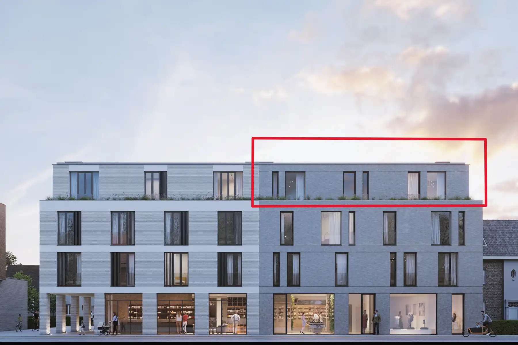 Penthouse te koop Stationsstraat 27 - 3150 Haacht