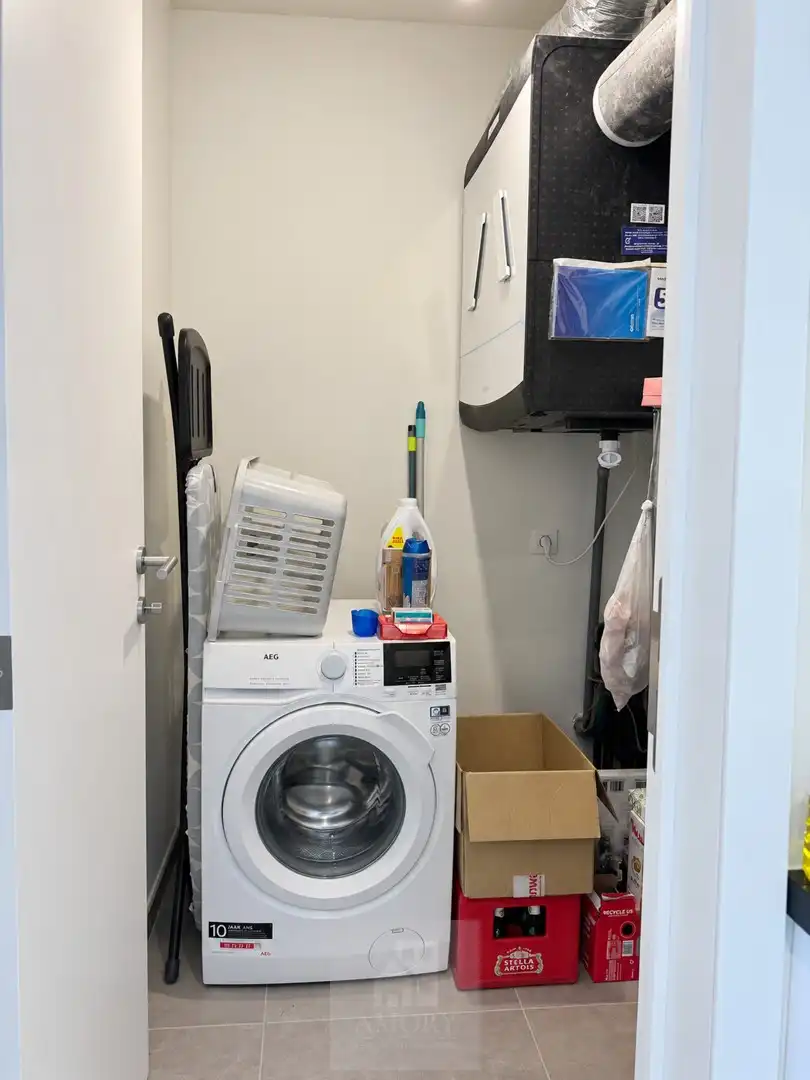 Recent en energiezuinig 1-slaapkamerappartement met autostaanplaats in Wondelgem foto 8