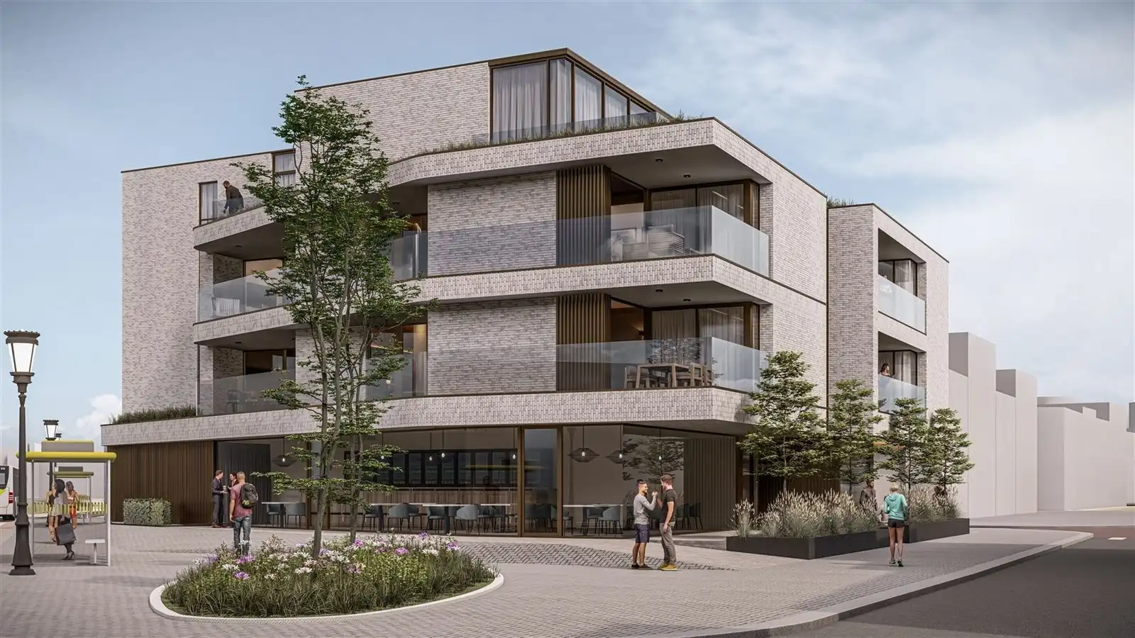 Nieuwbouwappartement 105,87m² met terras van 16,49m² (2 slpk) foto 2