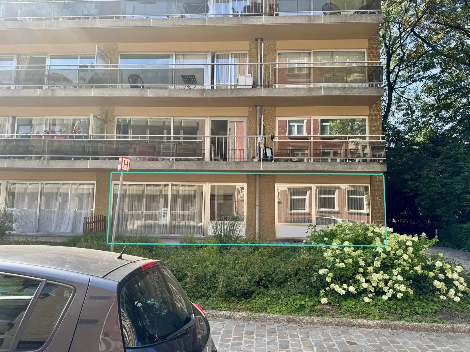 Appartement - 1 slpk- gelijkvloers - terras - kelder foto 4