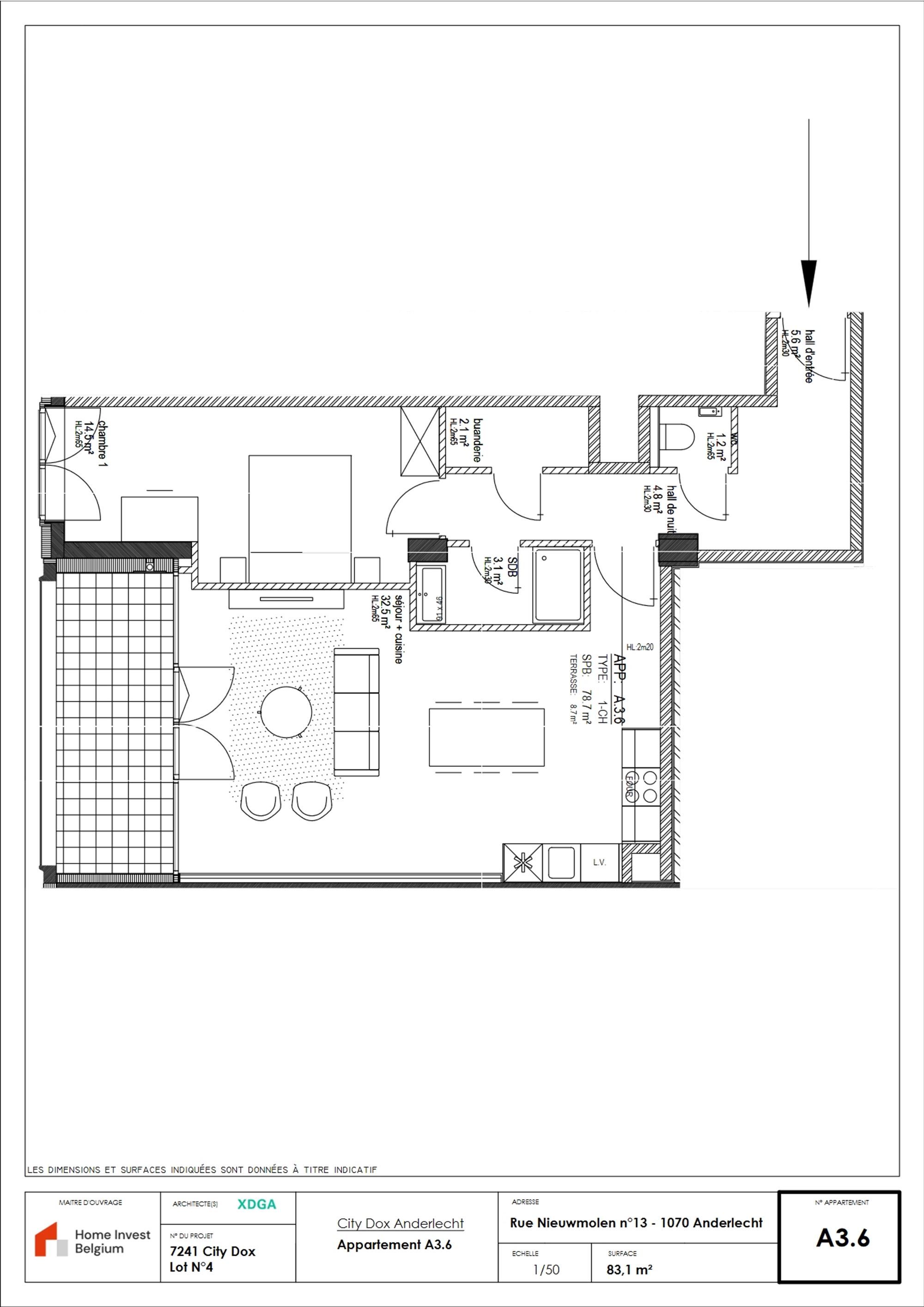 Nieuwbouw 1 slaapkamerappartement foto 29