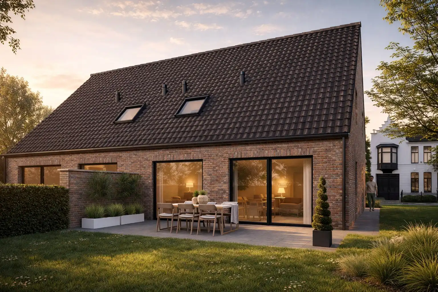 Halfopen nieuwbouwwoning te Wingene foto 2