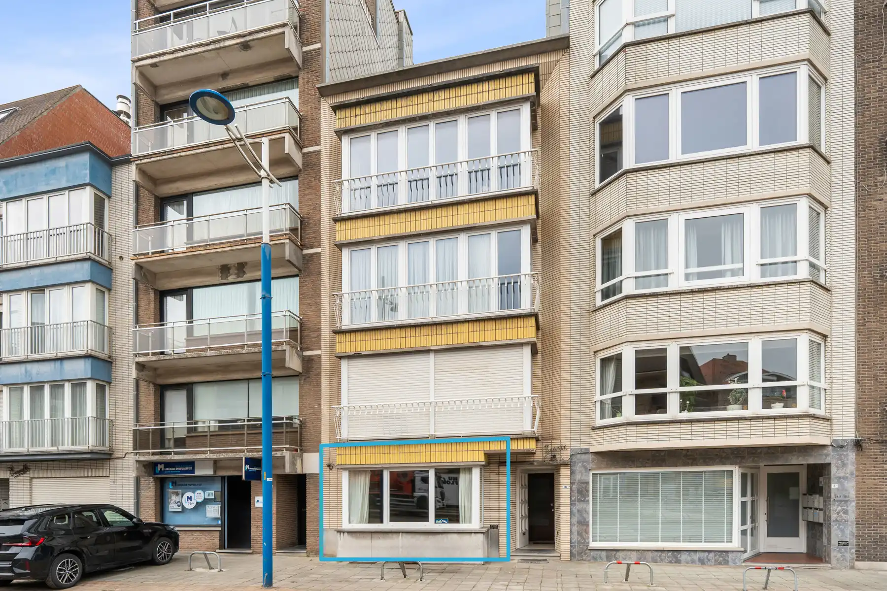 Ruim gelijkvloers 2-kamerappartement in centrum Koksijde-Bad foto 12