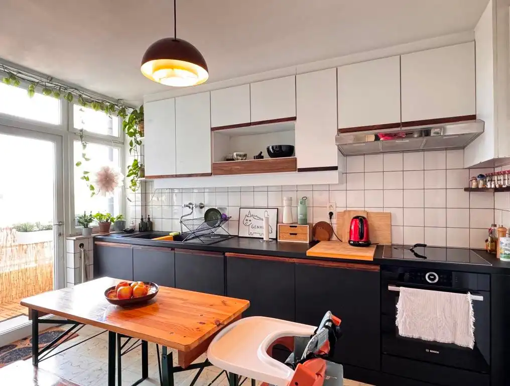Lumineus art deco appartement met 3 slaapkamers langsheen het Zuidpark. foto 5