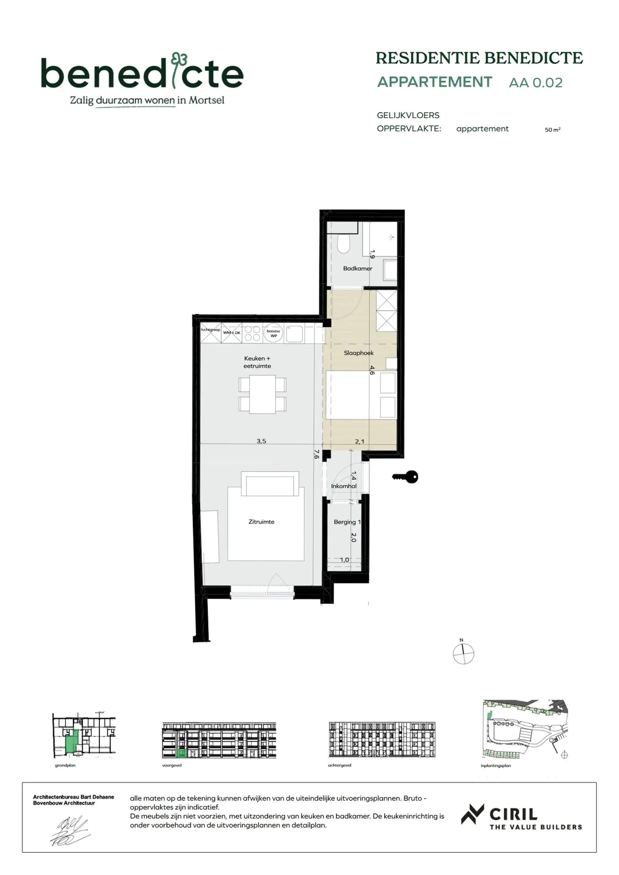 Gelijkvloerse studio foto 15