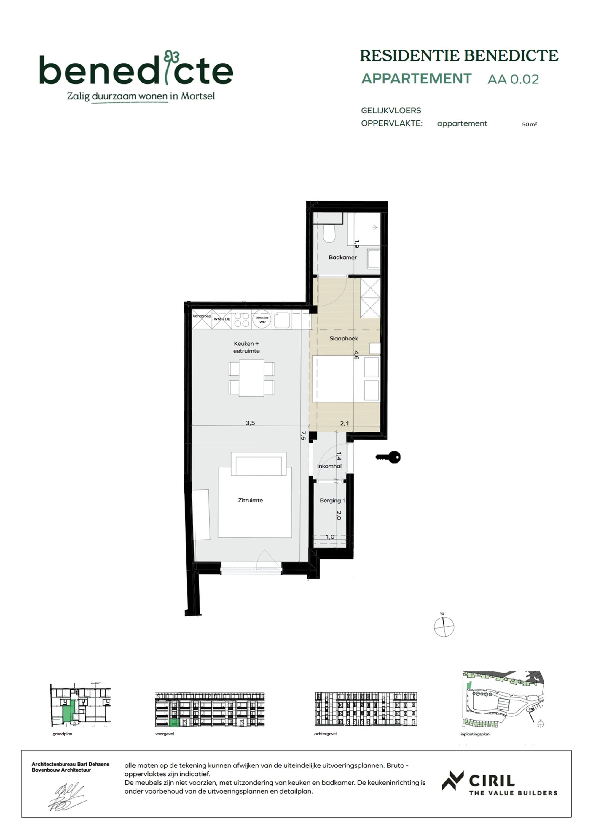 Gelijkvloerse studio foto 15