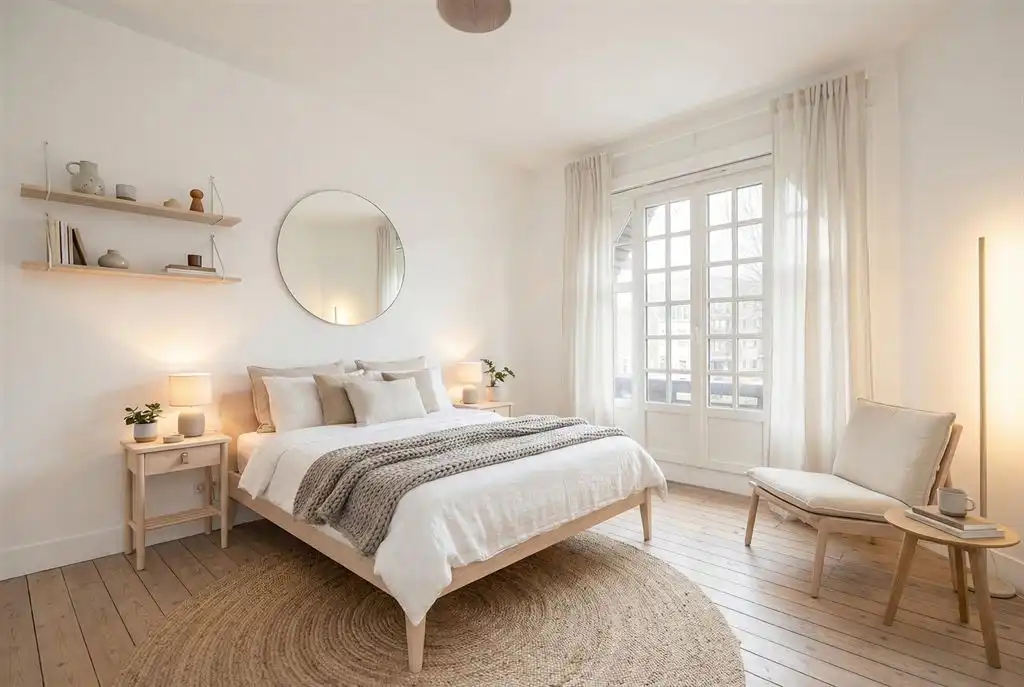 Charmant éénslaapkamer appartement met tuin foto 8