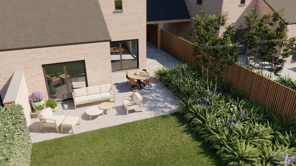 Ruime casco-nieuwbouwwoning met 3 slpk'ers op een perceel van 4a 52ca foto 34