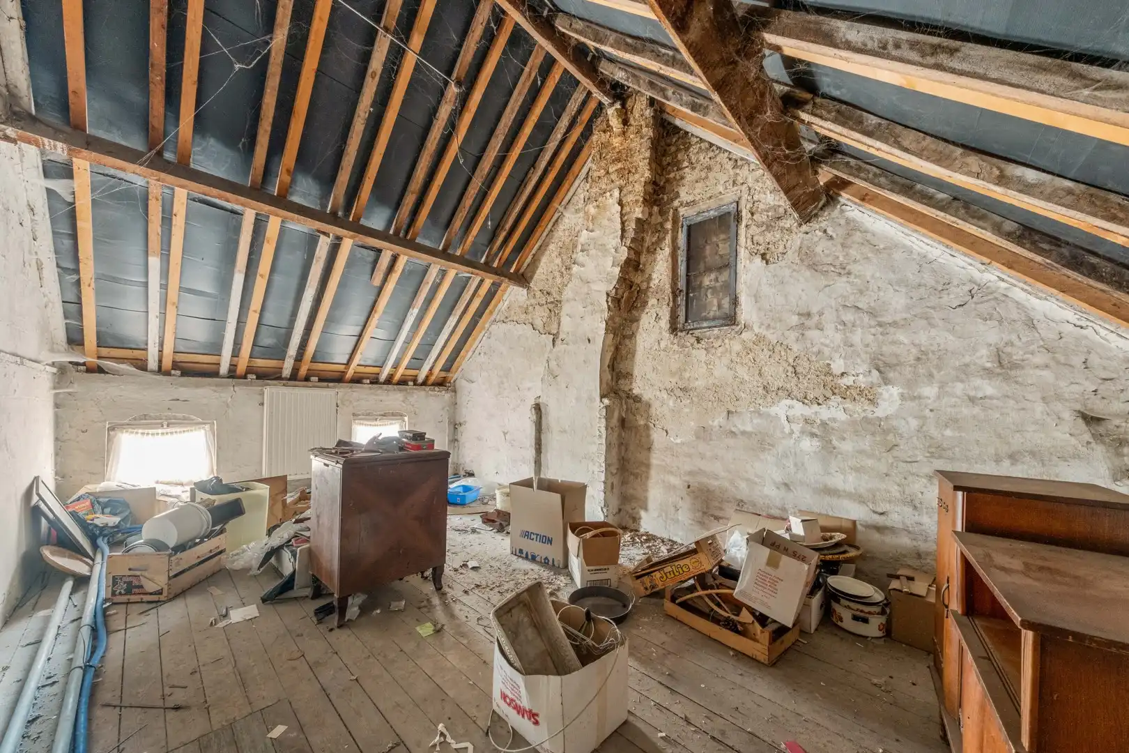 Landelijke woning te Oosterzele met uitzonderlijk renovatiepotentieel ! foto 15
