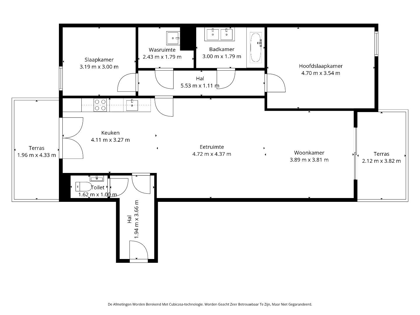 INSTAPKLAAR 2-SLPK APPARTEMENT MET EPC LABEL A TE MAASMECHELEN !  foto 20