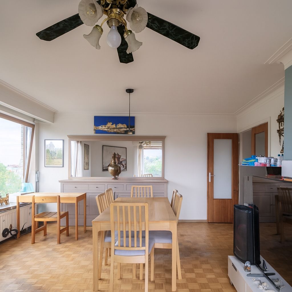 Hoekappartement met uniek zicht over het Zuidpark op de 7de verdieping foto 4
