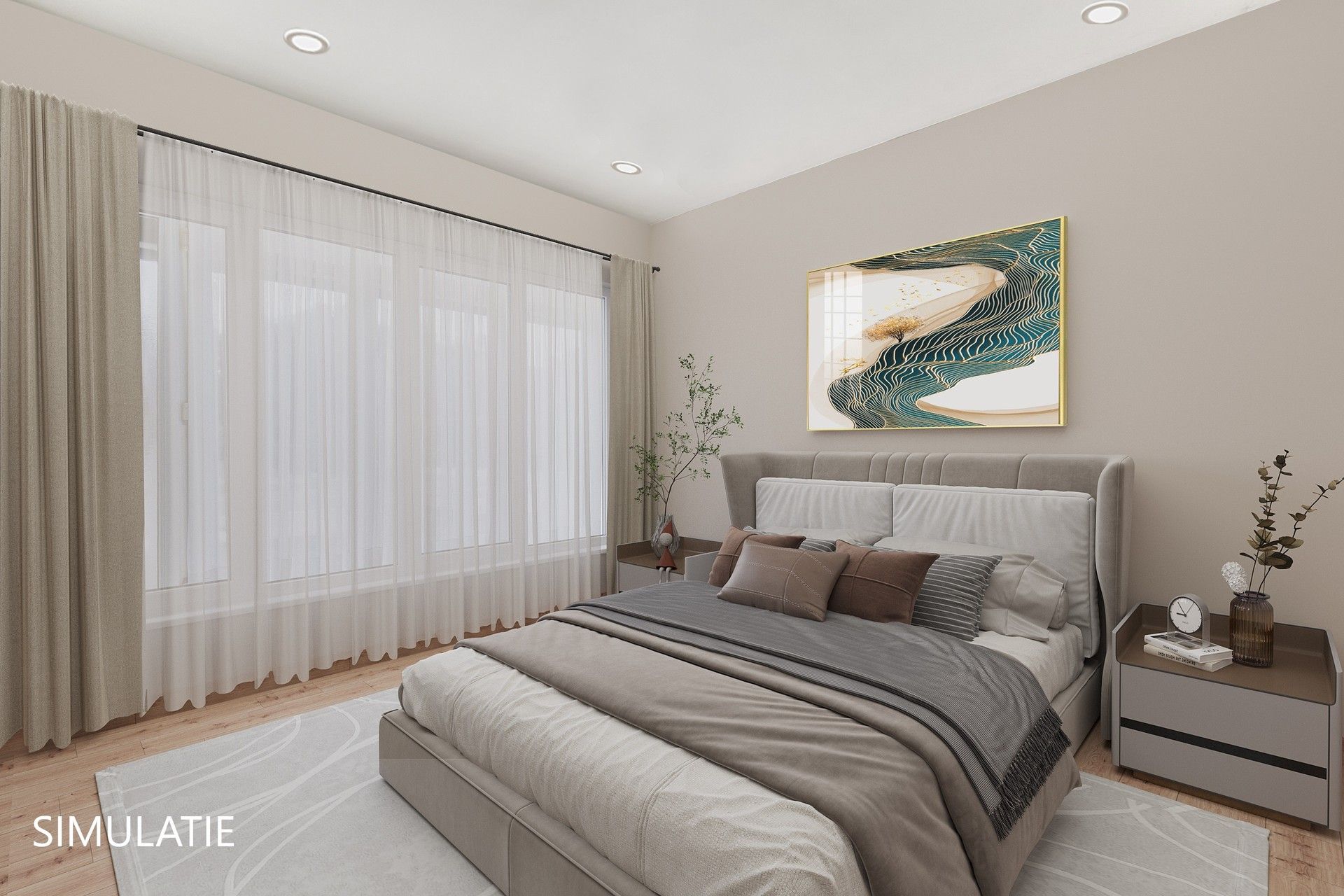 GELIJKVLOERSE WONING OP 10,61 ARE foto 9