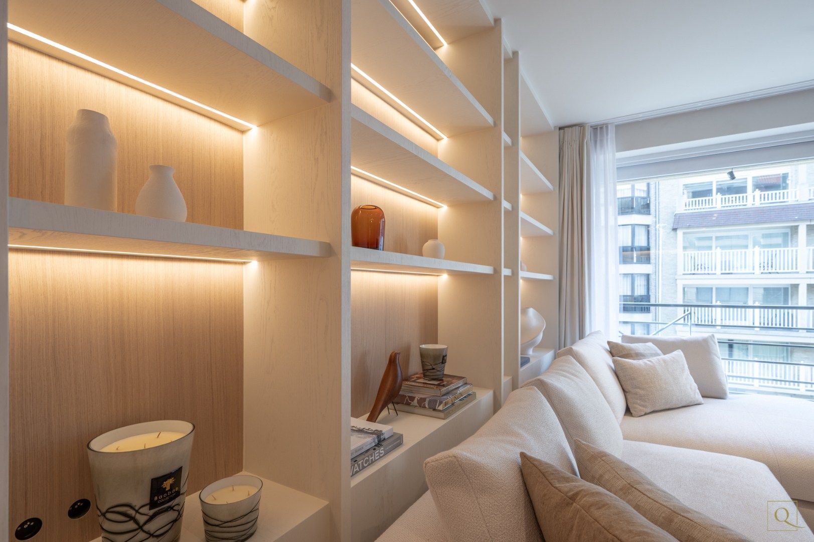 Luxueus gerenoveerd 3 slk appartement te centrum Knokke met ruime parking  foto 7