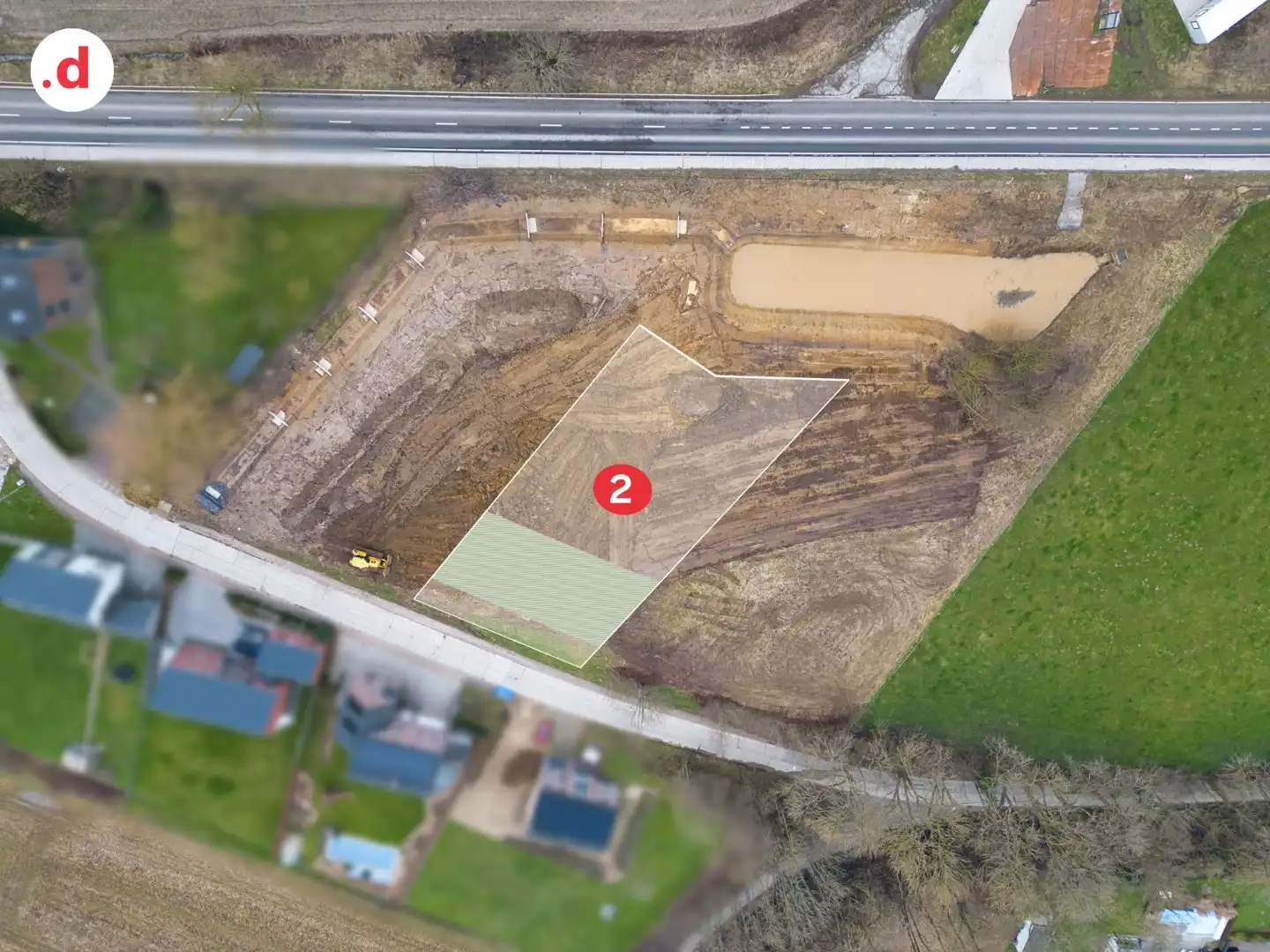 Exclusieve villabouwgrond te koop in Chaumont-Gistoux foto 3