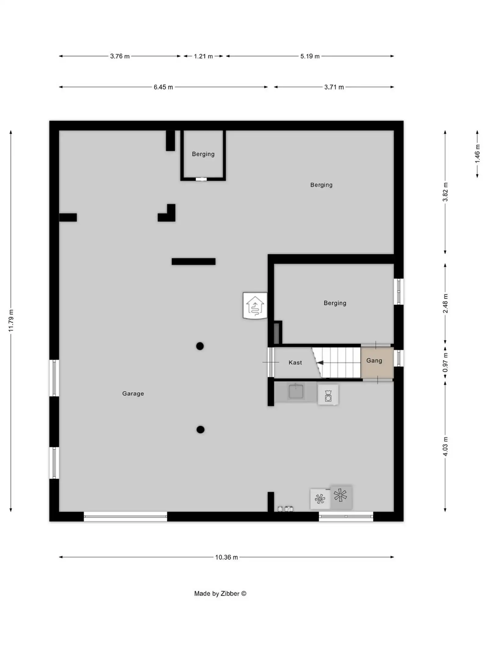 Vrijstaande woning met 2 slaapkamers en tuin  foto 15