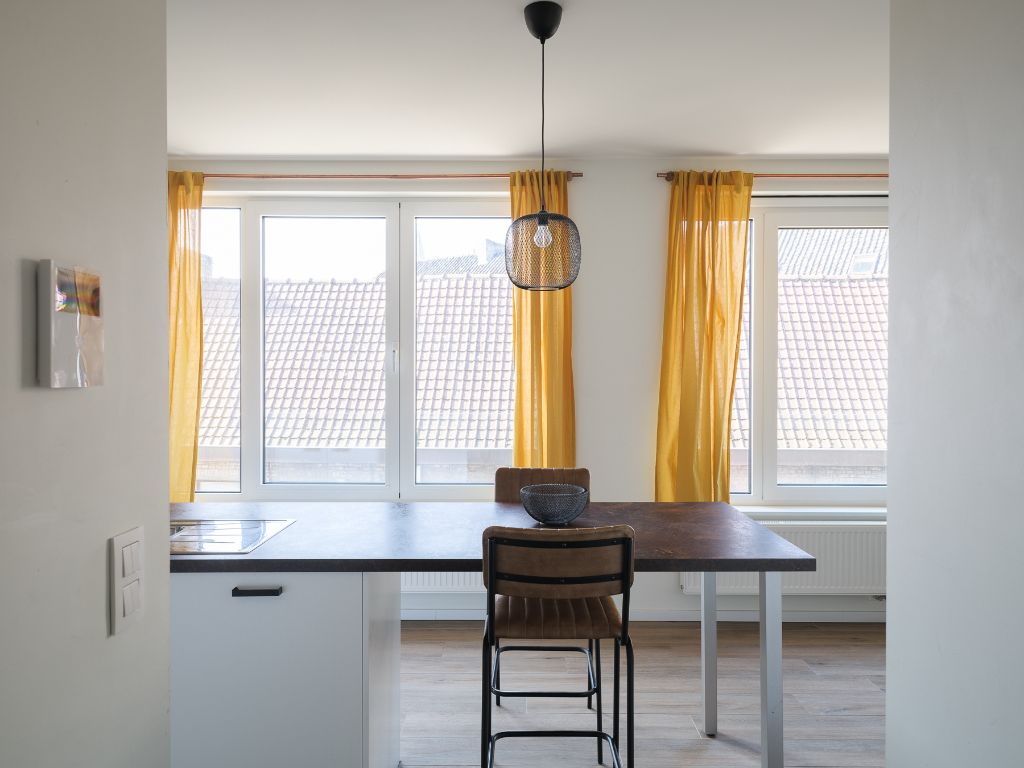 Toplocatie Gent centrum – Eén slaapkamer appartement met aangenaam terras in een recente residentie (2020). foto 5