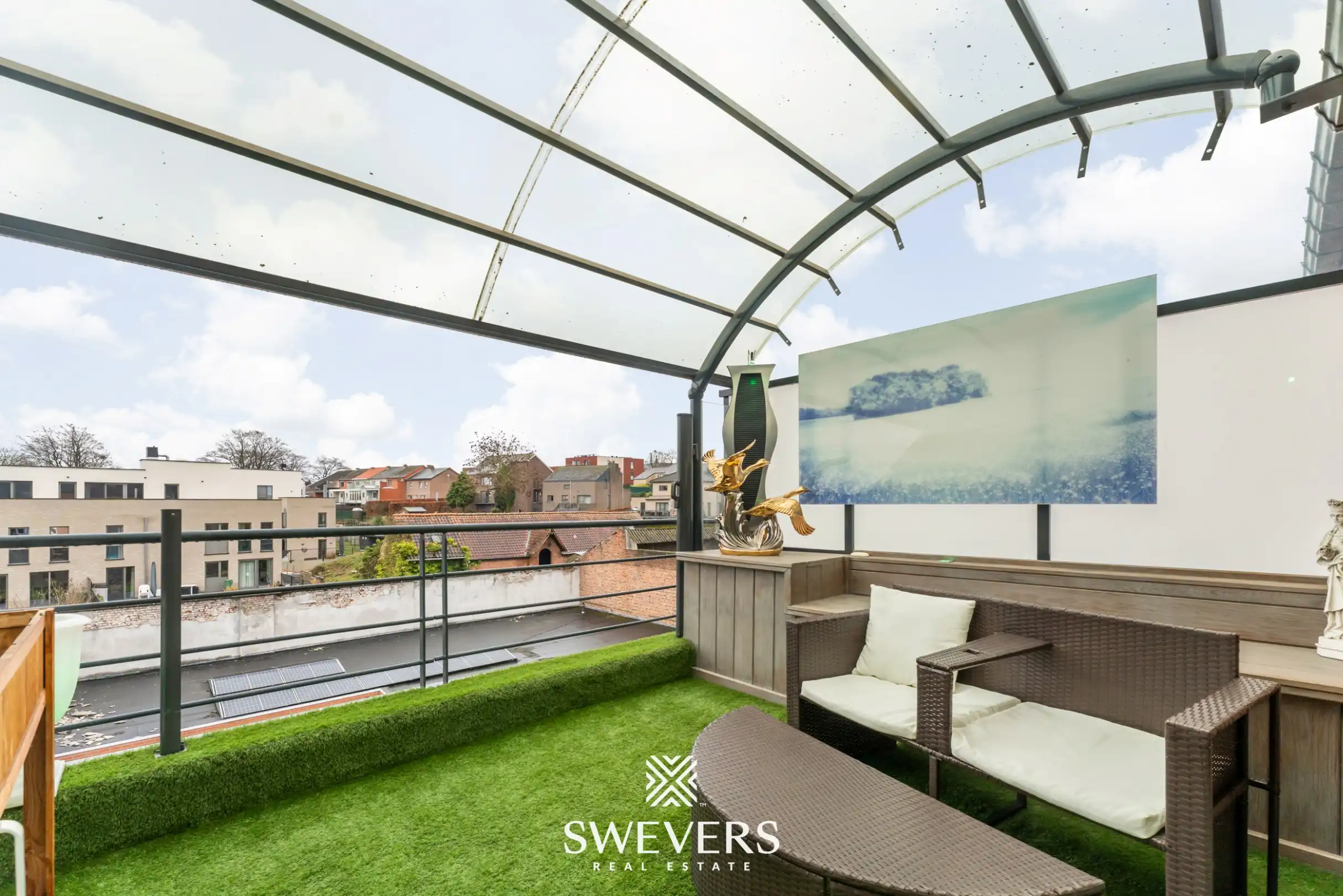 Hoogwaardig appartement met private lift en zolder in hartje Borgloon foto 16