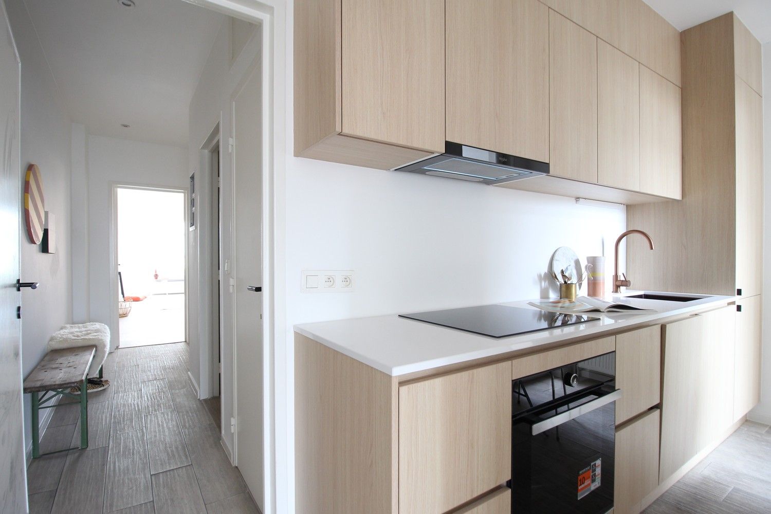 Licht en ruimte in het hart van Antwerpen – 1 slaapkamer appartement foto 6
