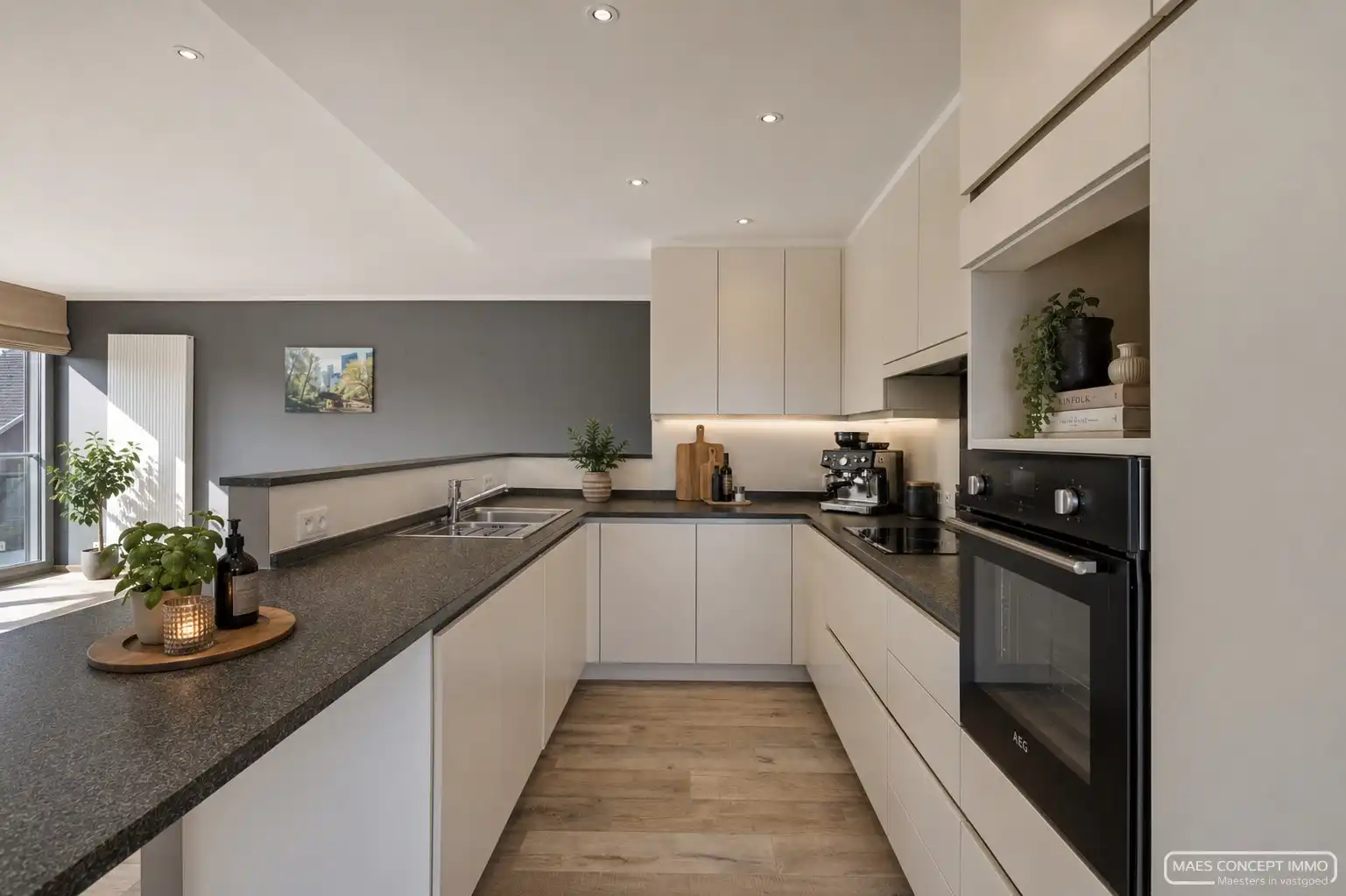 Modern 2-slaapkamerappartement te huur met terras en groen zicht in Anzegem foto 4