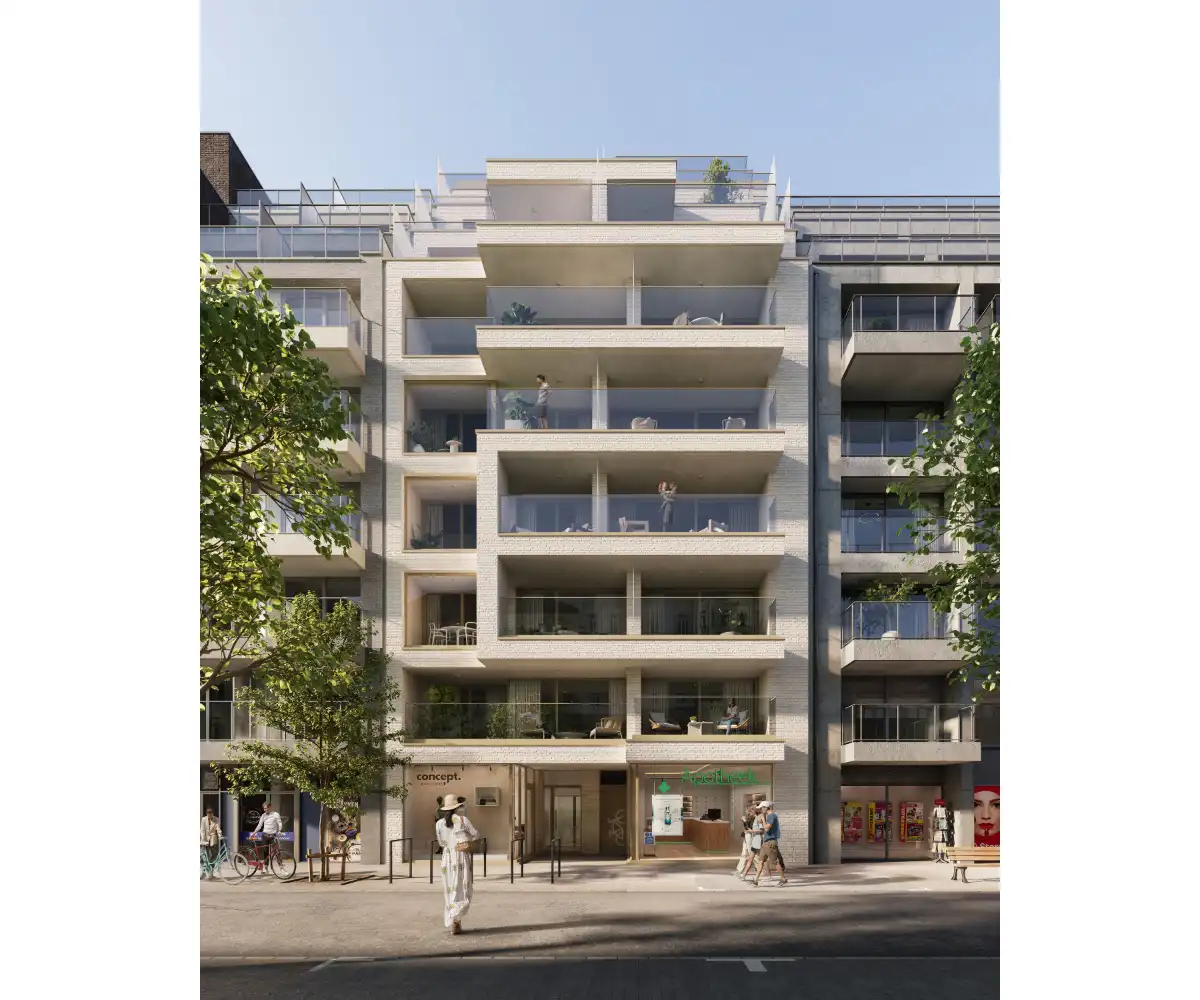 Exclusieve nieuwbouwresidentie in het hart van De Panne foto {{pictureIndex}}