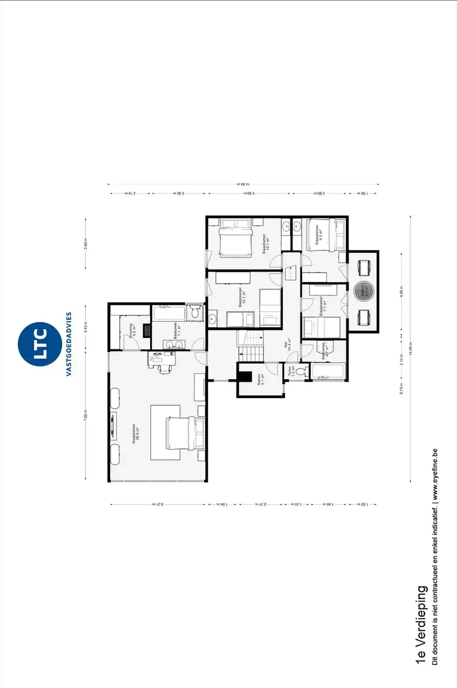 Ruime woning met praktijkruimte, 5 slpks en magnifieke ligging foto 35
