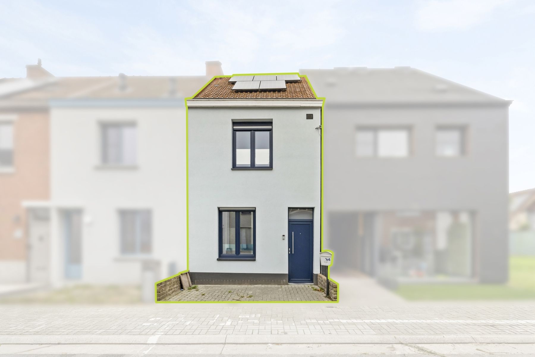 Energiezuinige, gerenoveerde rijwoning met tuin foto 2