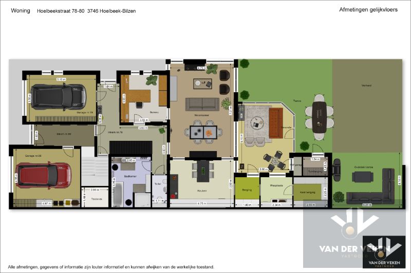 TWEEWOONST MET PAARDENSTALLEN EN WEILAND OP RUIM PERCEEL 37A21CA IN LANDELIJKE OMGEVING foto 31