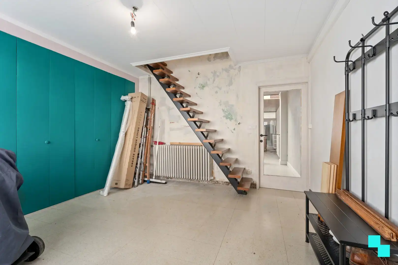 Woning met diepe zuidgerichte tuin (+ optionele garagebox) - centrum Roeselare foto 5