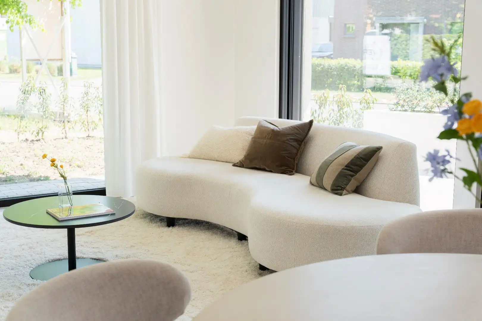 Gelijkvloers/hoek appartement TE KOOP  in 'residentie Daniël & Zozima'. foto 3