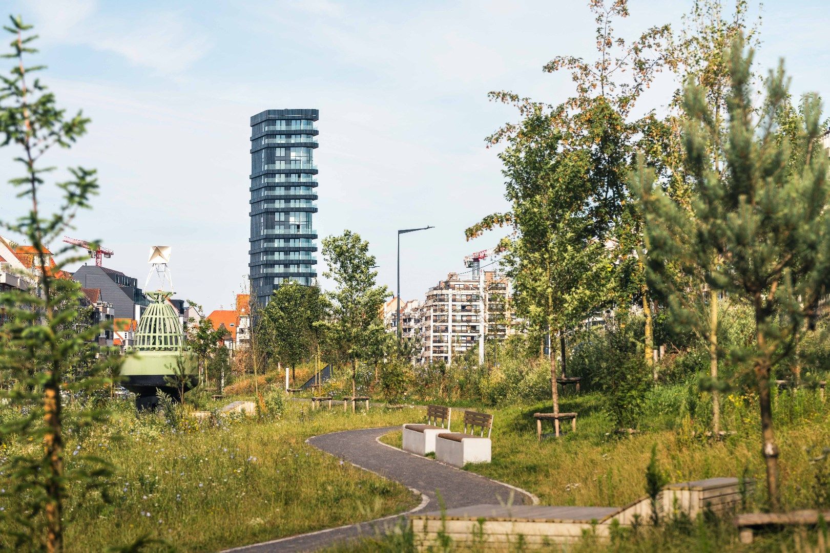 Heldentoren - Duplex genietend van een panoramisch zicht op het hinterland en de kust.  foto 23
