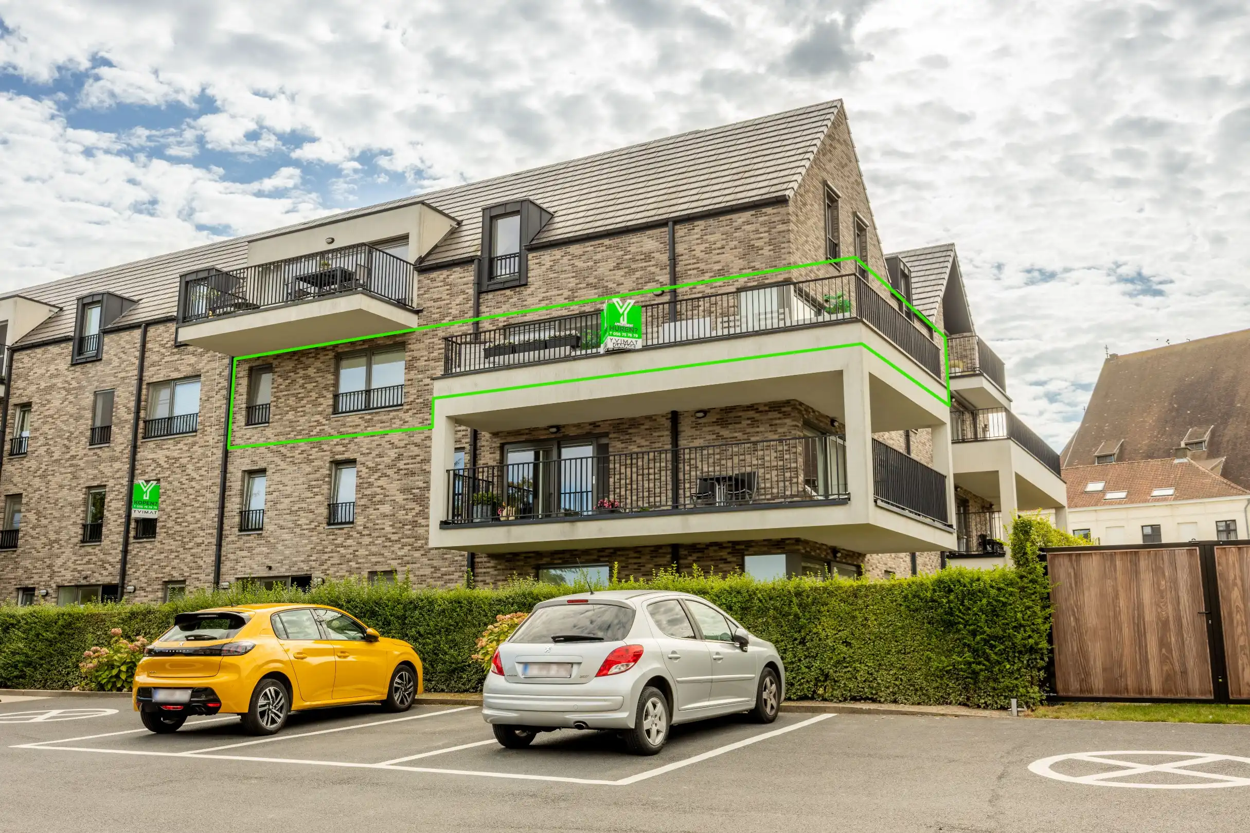 Appartement te huur Kerkhofstraat 2 -/201 - 8550 Zwevegem