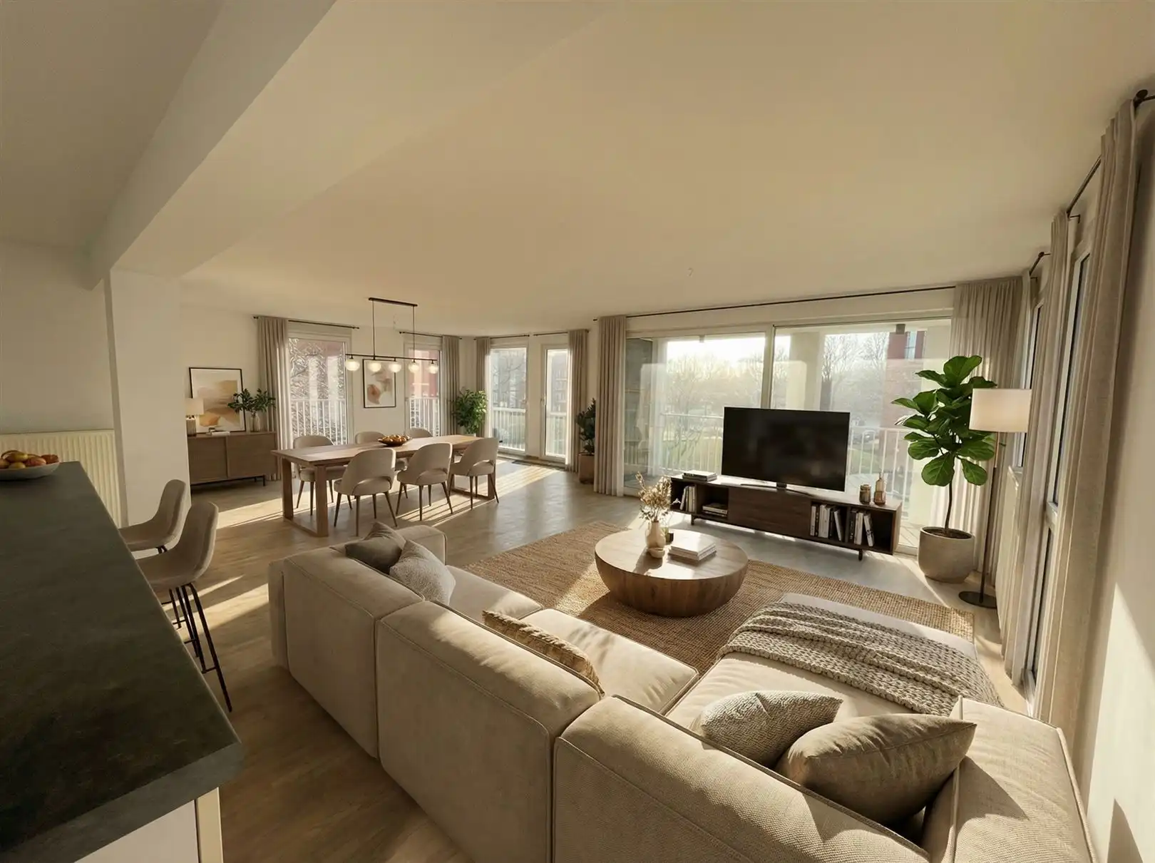 Instapklaar app te huur met 3 slaapkamers foto {{pictureIndex}}