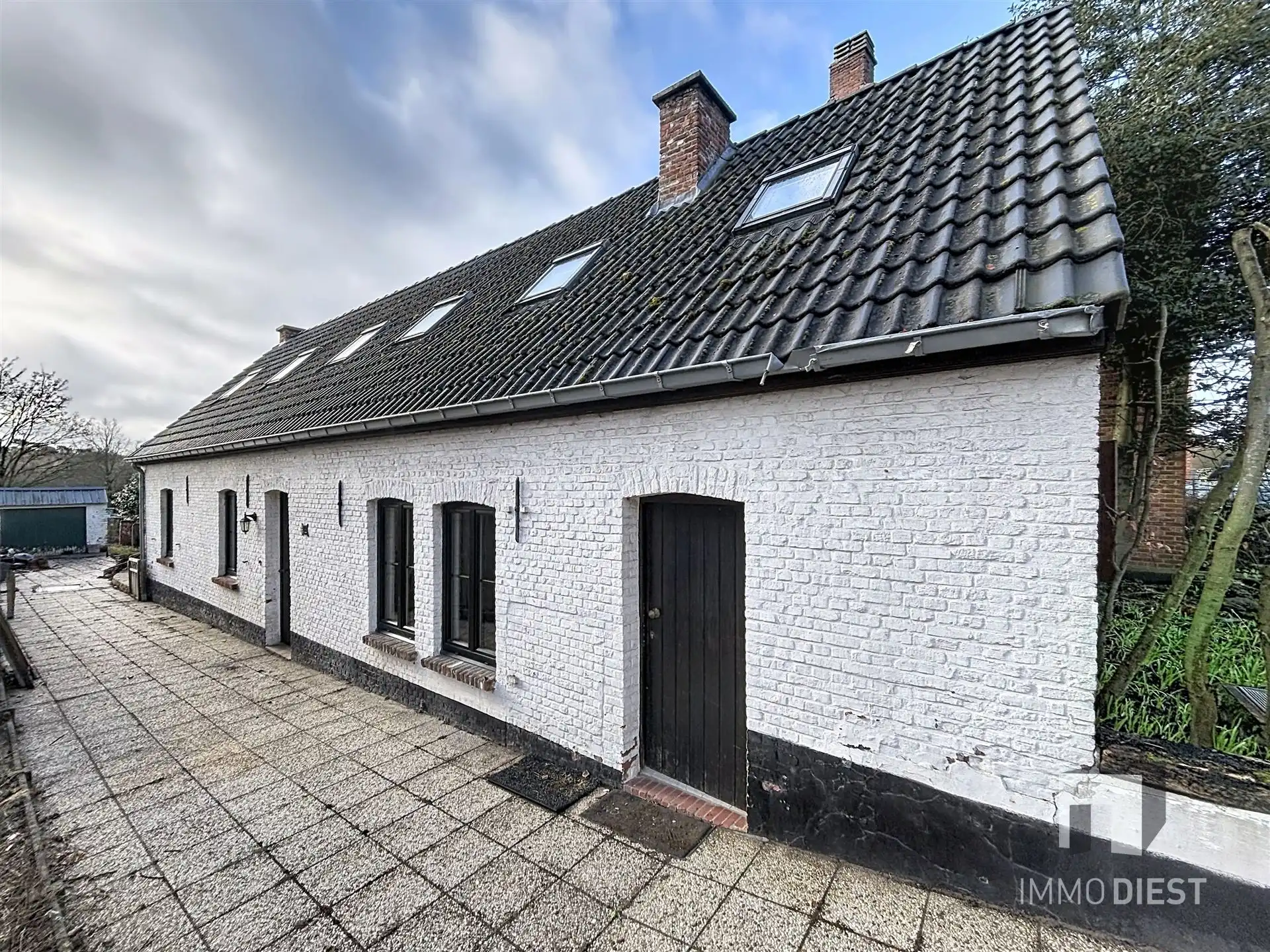 Fermette op 8a 60ca met achteraan zicht over de Demervallei (Langdorp). foto 30