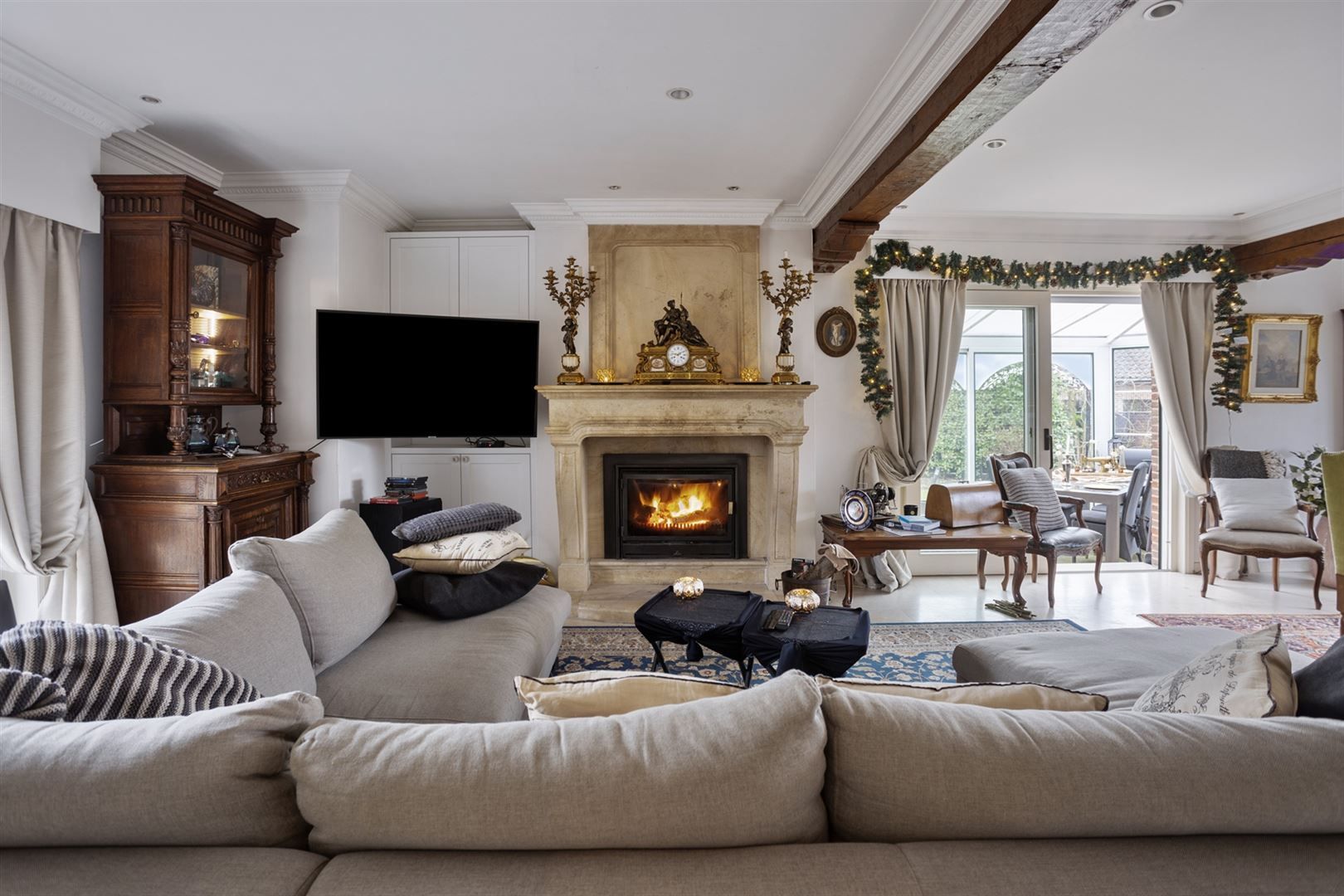 Exclusieve villa op riant hoekdomein in Eksaarde  foto 12