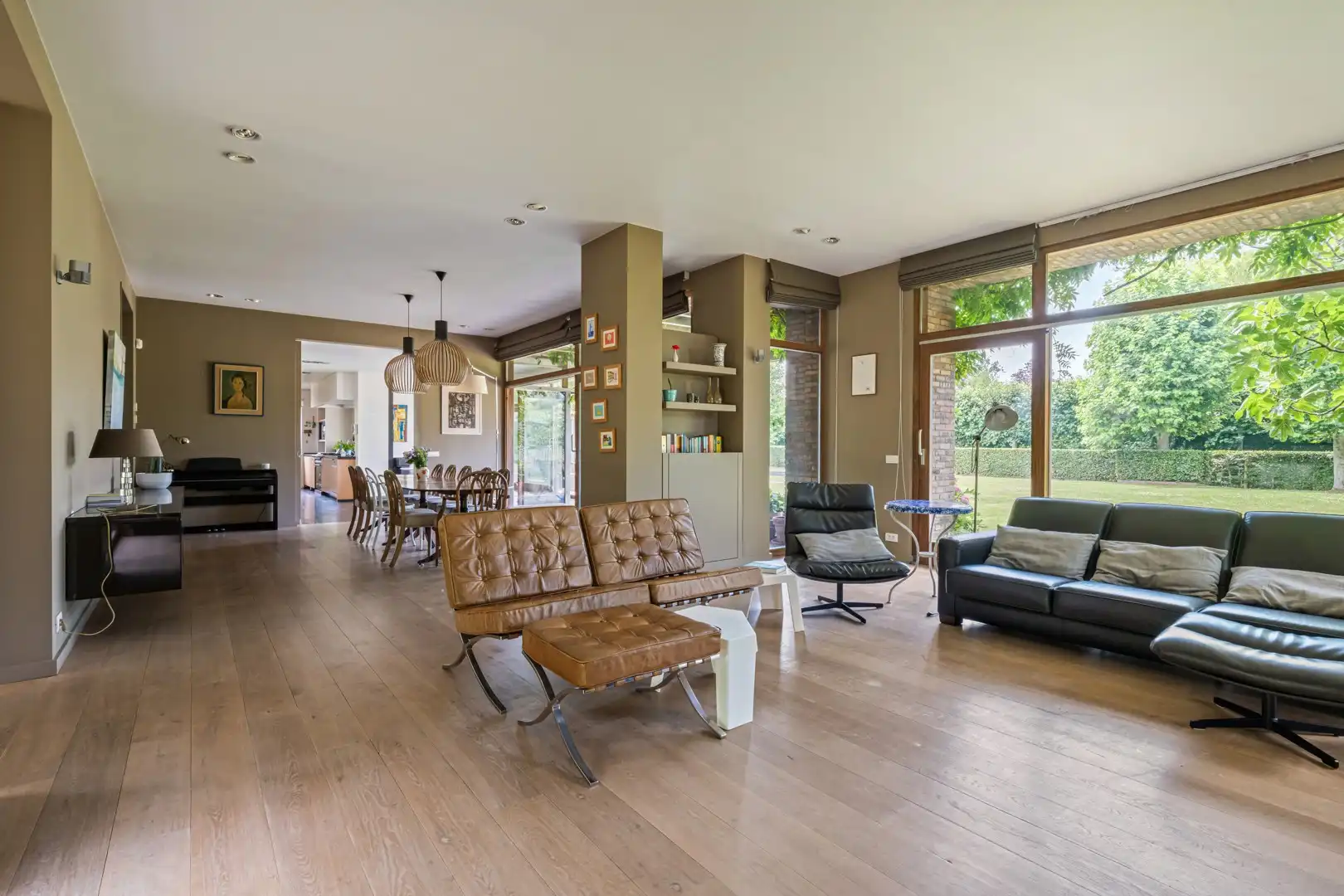 Architecturale villa met zwembad aan Sterrebos - Rumbeke foto 11