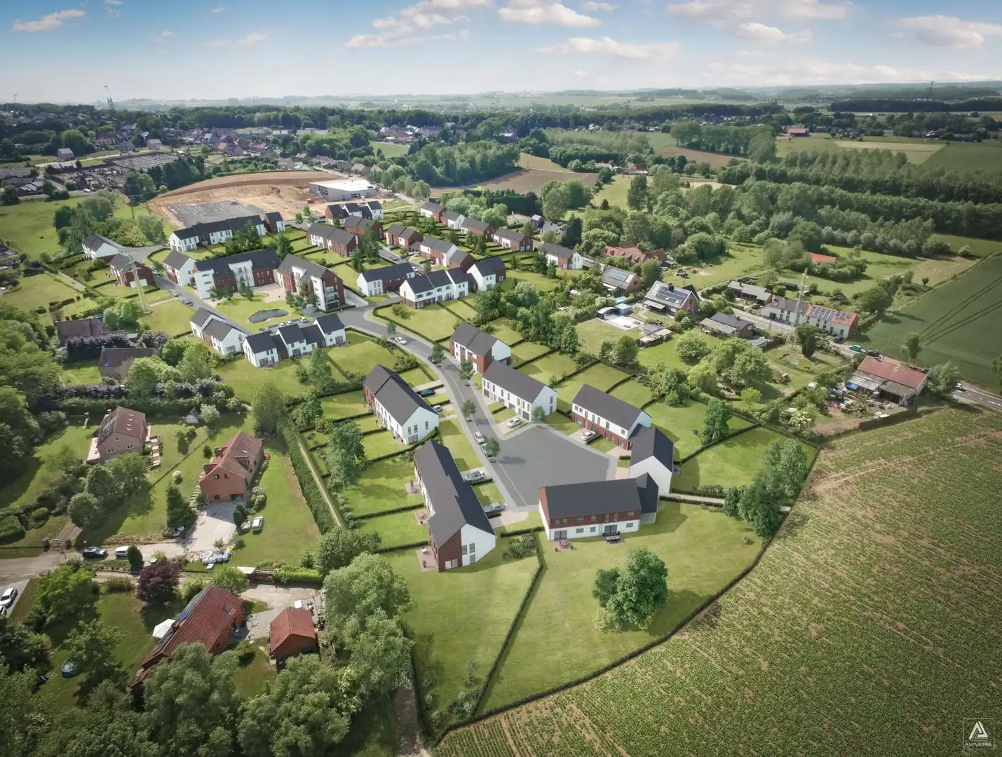 Prachtige nieuwbouwwoningen te koop Itter foto {{pictureIndex}}