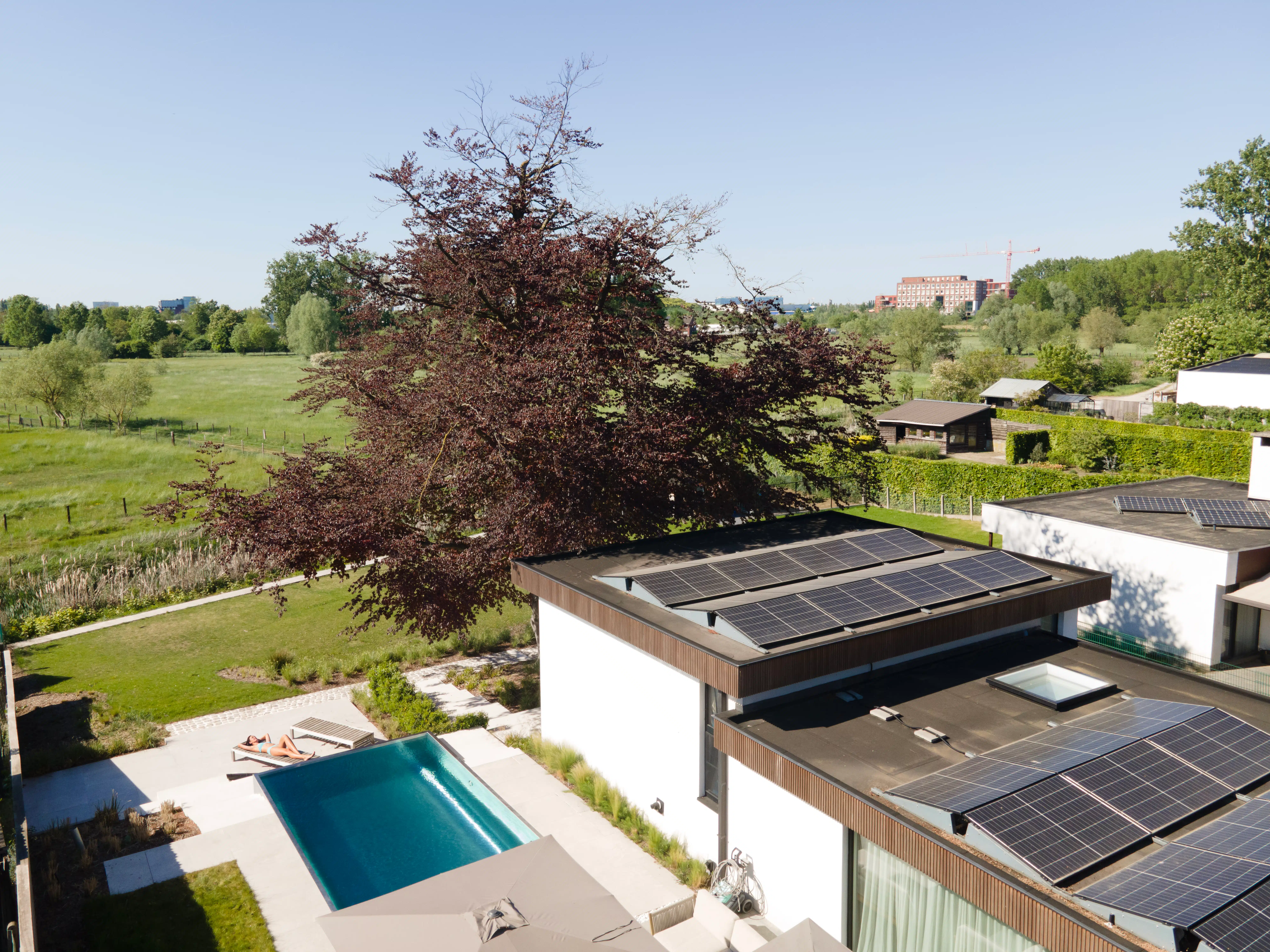 Stijlvolle villa met zwembad en praktijkruimte in Merelbeke foto 16