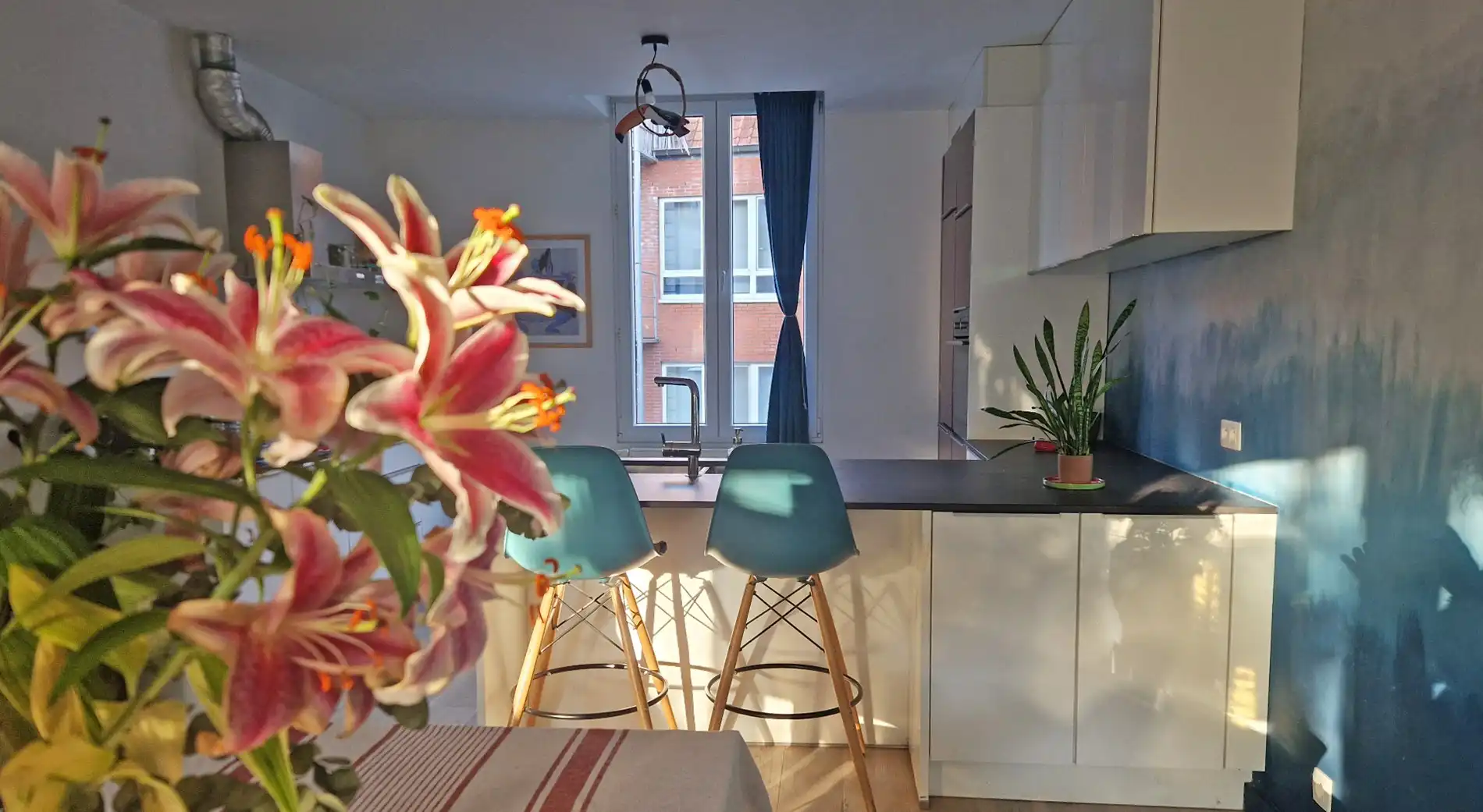 Ruim en licht duplex appartement op 2 ° verdieping aan Park Spoor Noord foto 10