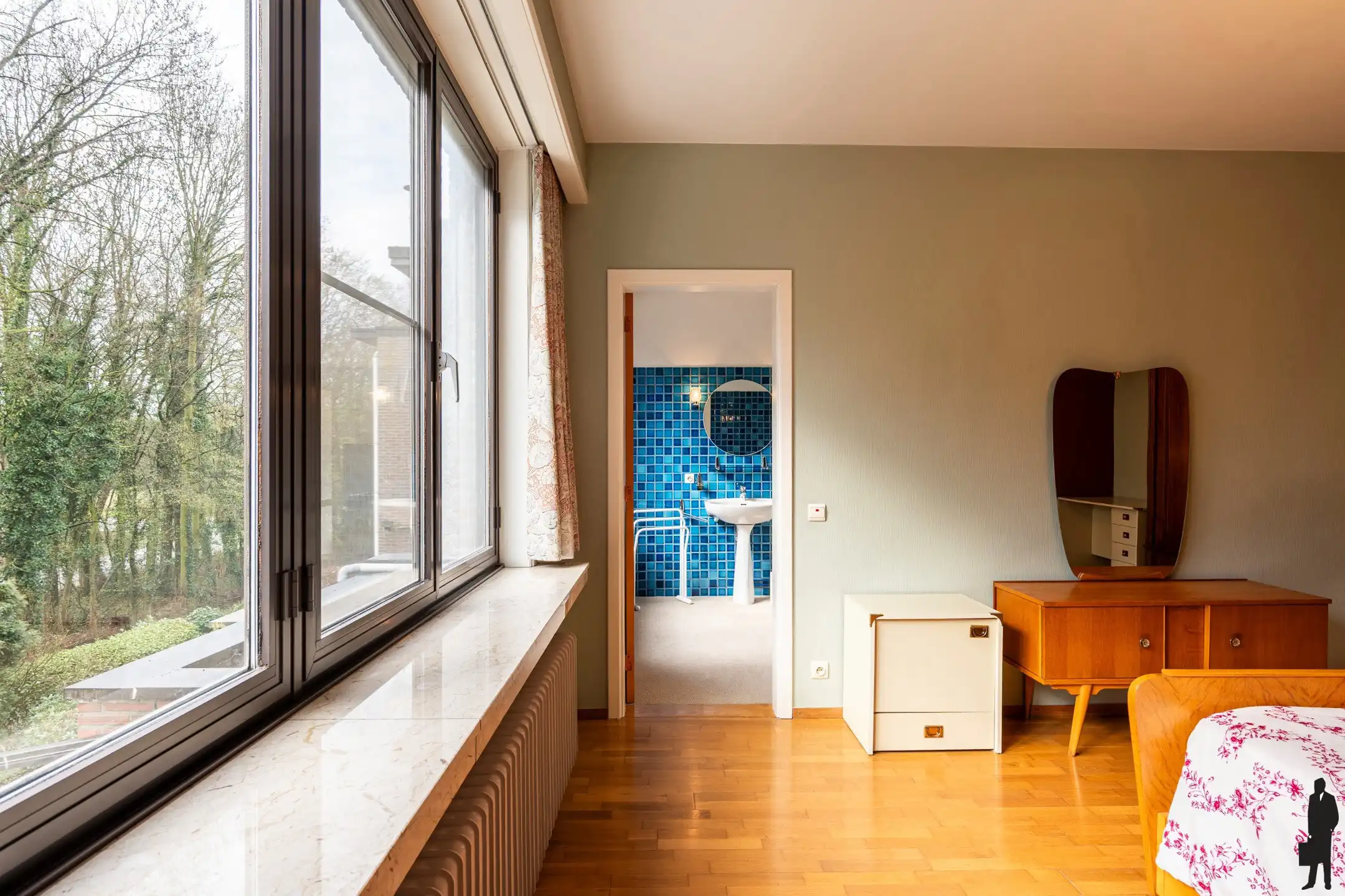 Charmante woning met 2 slpk en prachtig groen zicht foto 17