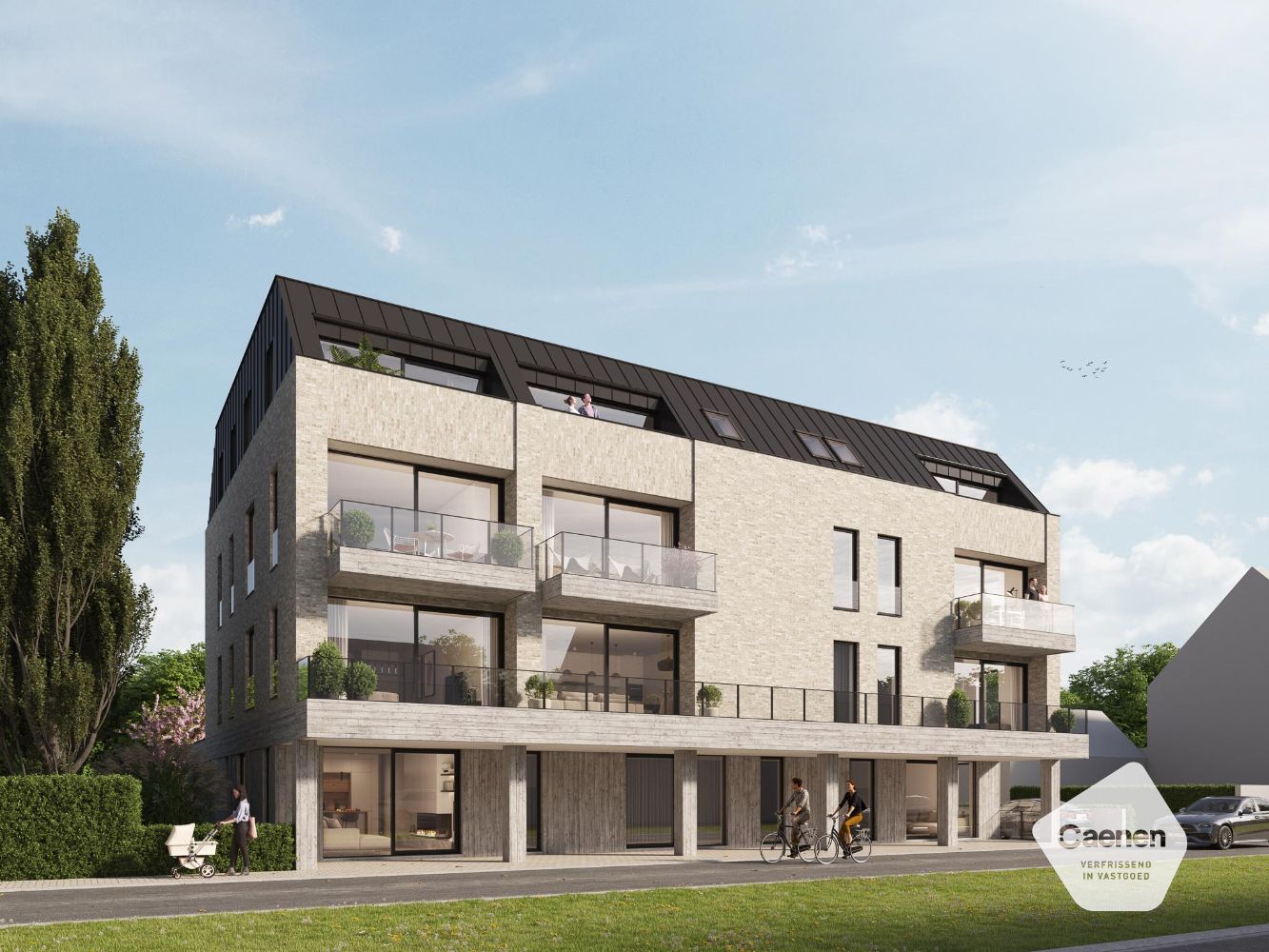 Zeer ruim woonappartement op de eerste verdieping foto {{pictureIndex}}